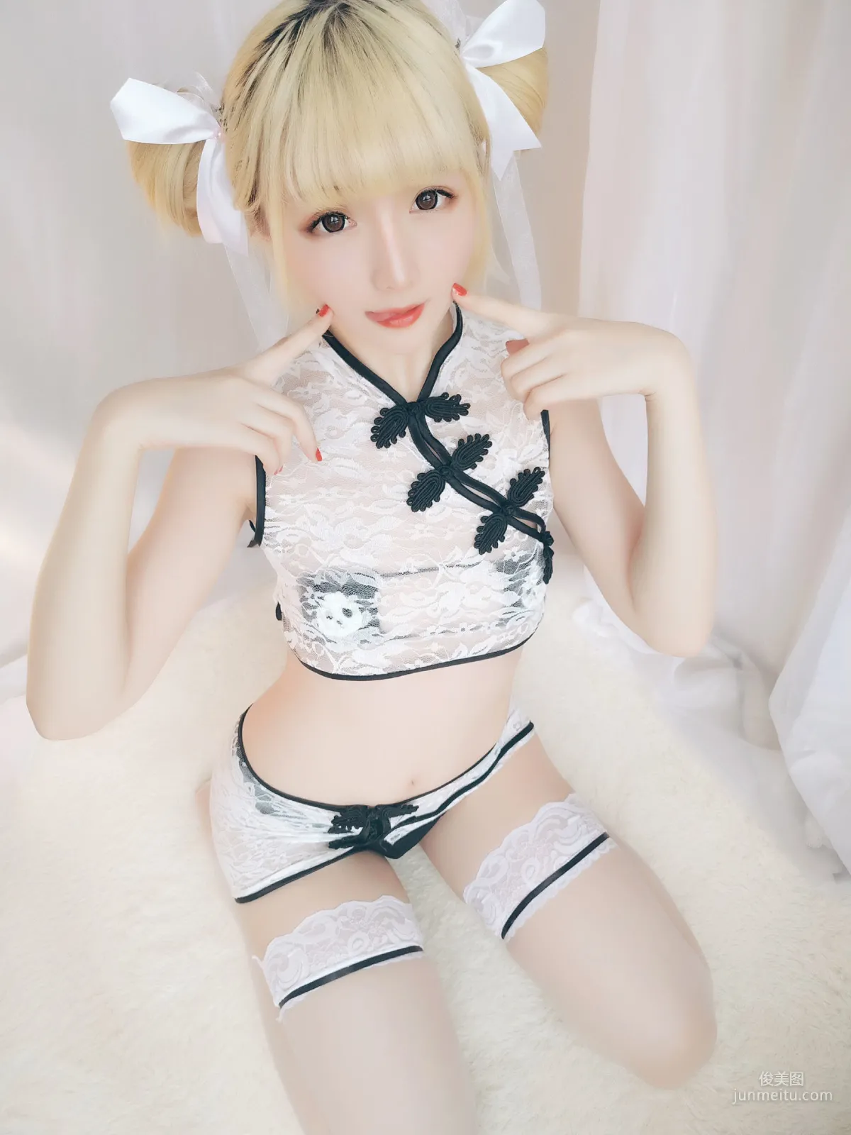 星之迟迟 《熊猫旗袍》 [福利COSPLAY] 写真集39