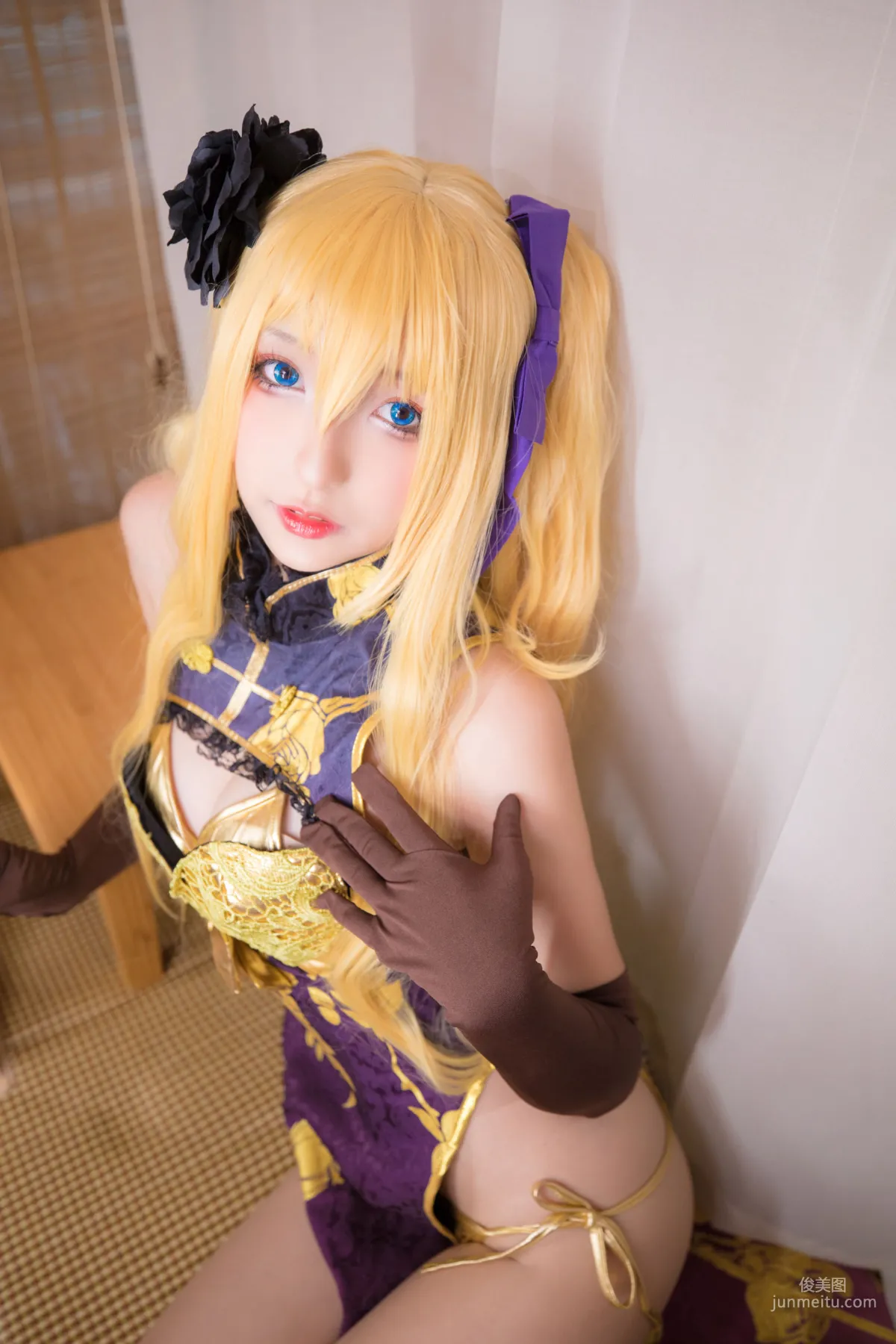 神楽坂真冬《艳娘幻梦谭 - 金莲》 [萝莉COSPLAY] 写真集36