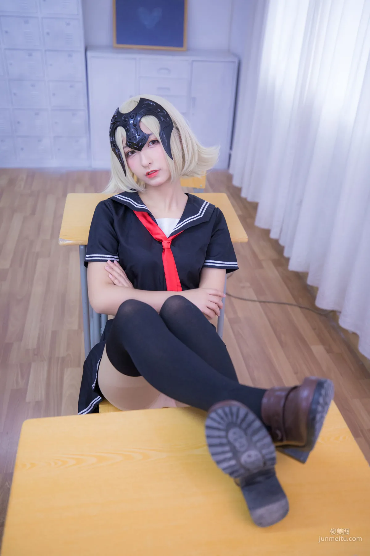 神楽坂真冬《放课后》 [萝莉COSPLAY] 写真集105