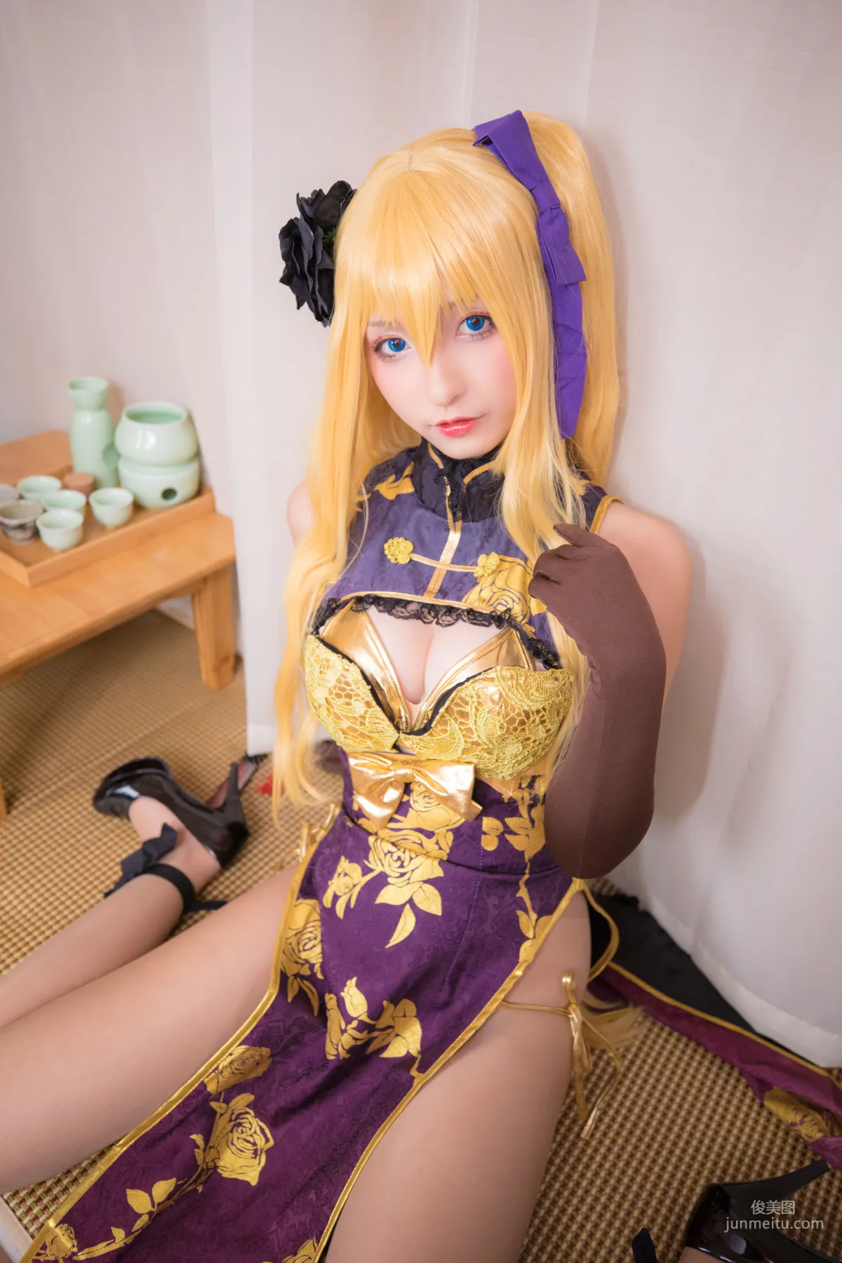 神楽坂真冬《艳娘幻梦谭 - 金莲》 [萝莉COSPLAY] 写真集45