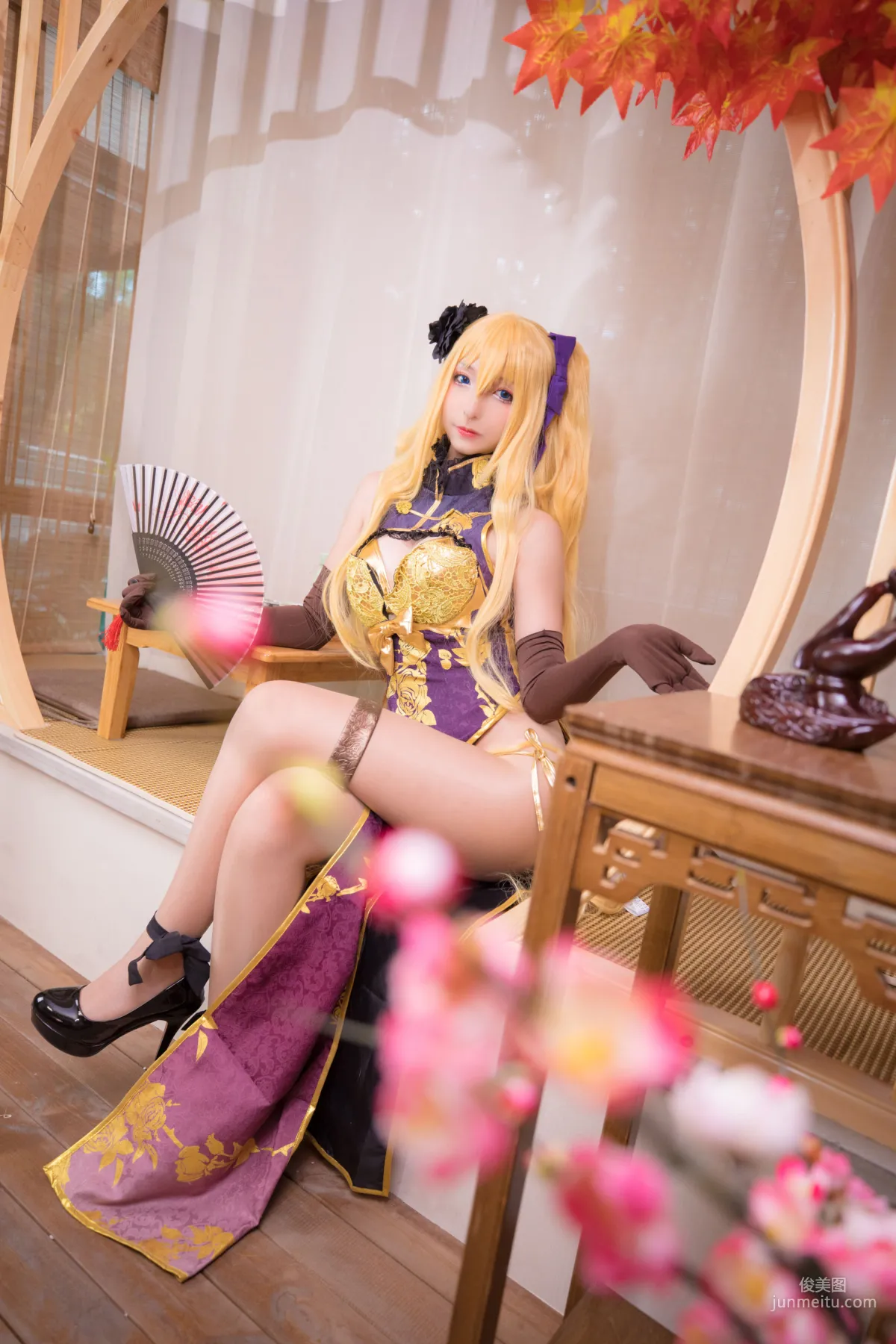 神楽坂真冬《艳娘幻梦谭 - 金莲》 [萝莉COSPLAY] 写真集23