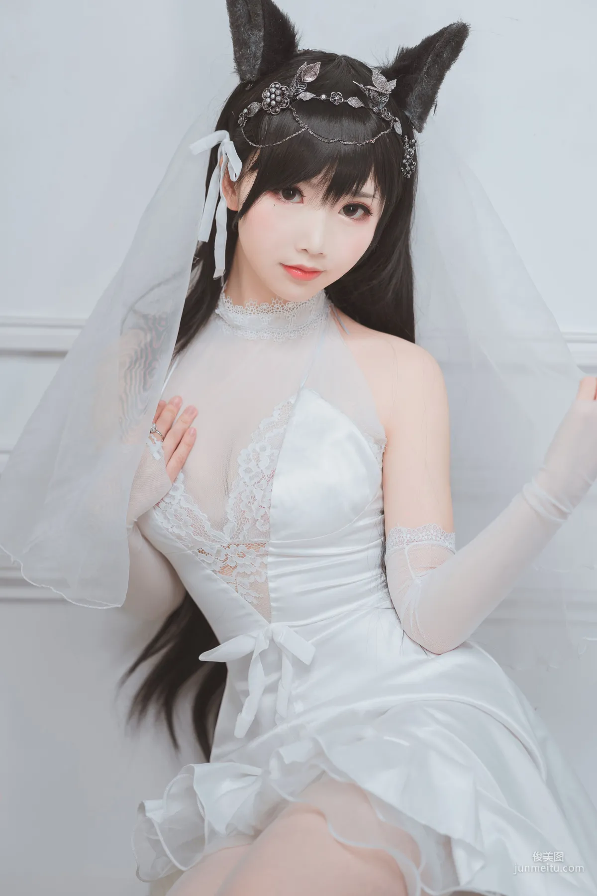 面饼仙儿《爱宕花嫁》 [福利COSPLAY] 写真集13