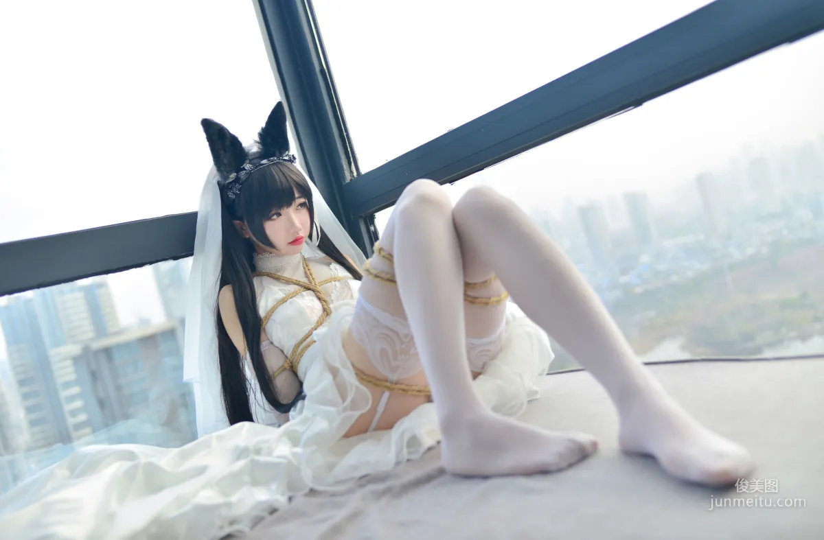 雪琪SAMA《爱宕婚纱》 [福利COSPLAY] 写真集29