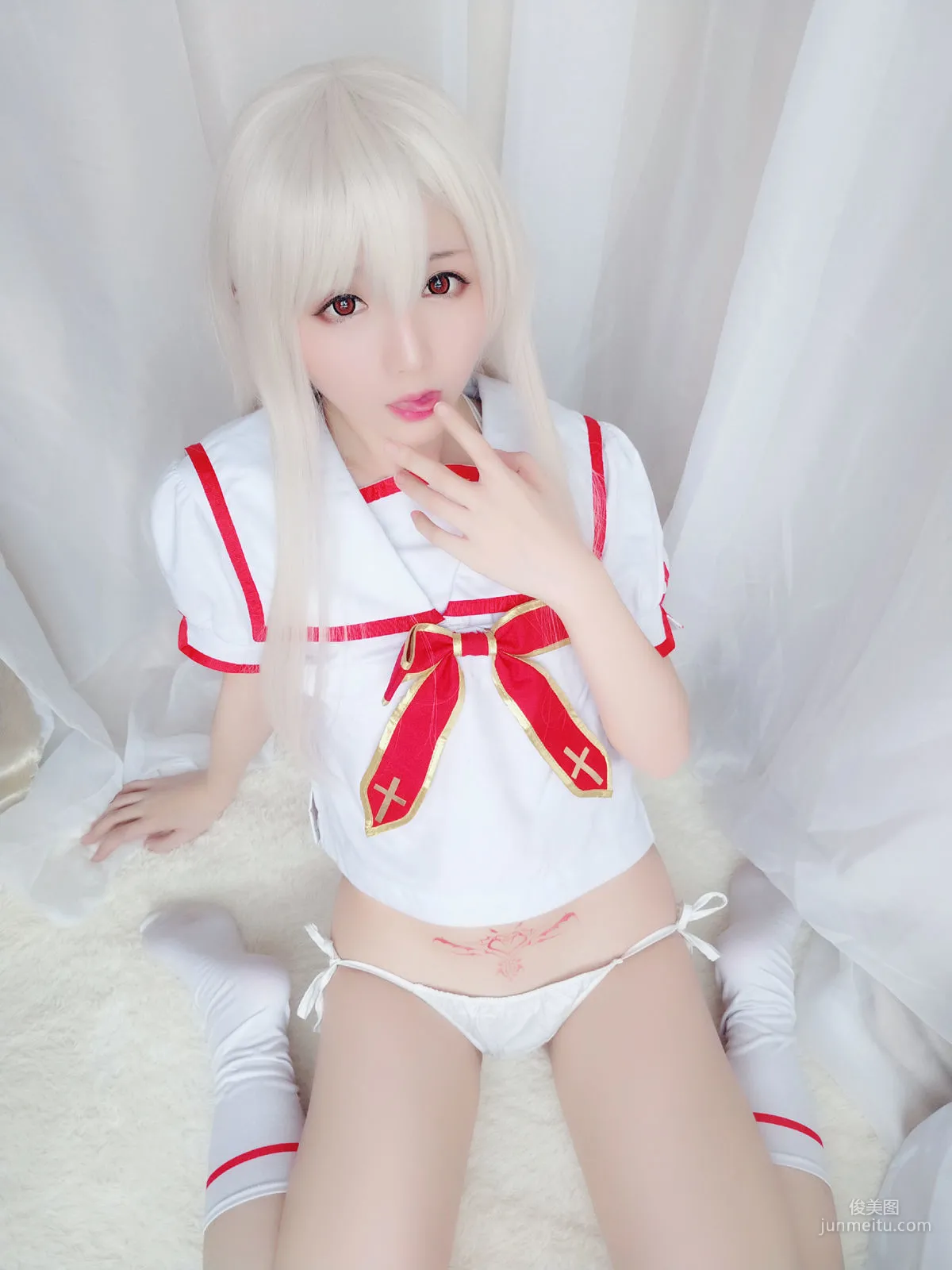 星之迟迟 《伊莉雅同人包》 [福利COSPLAY] 写真集52