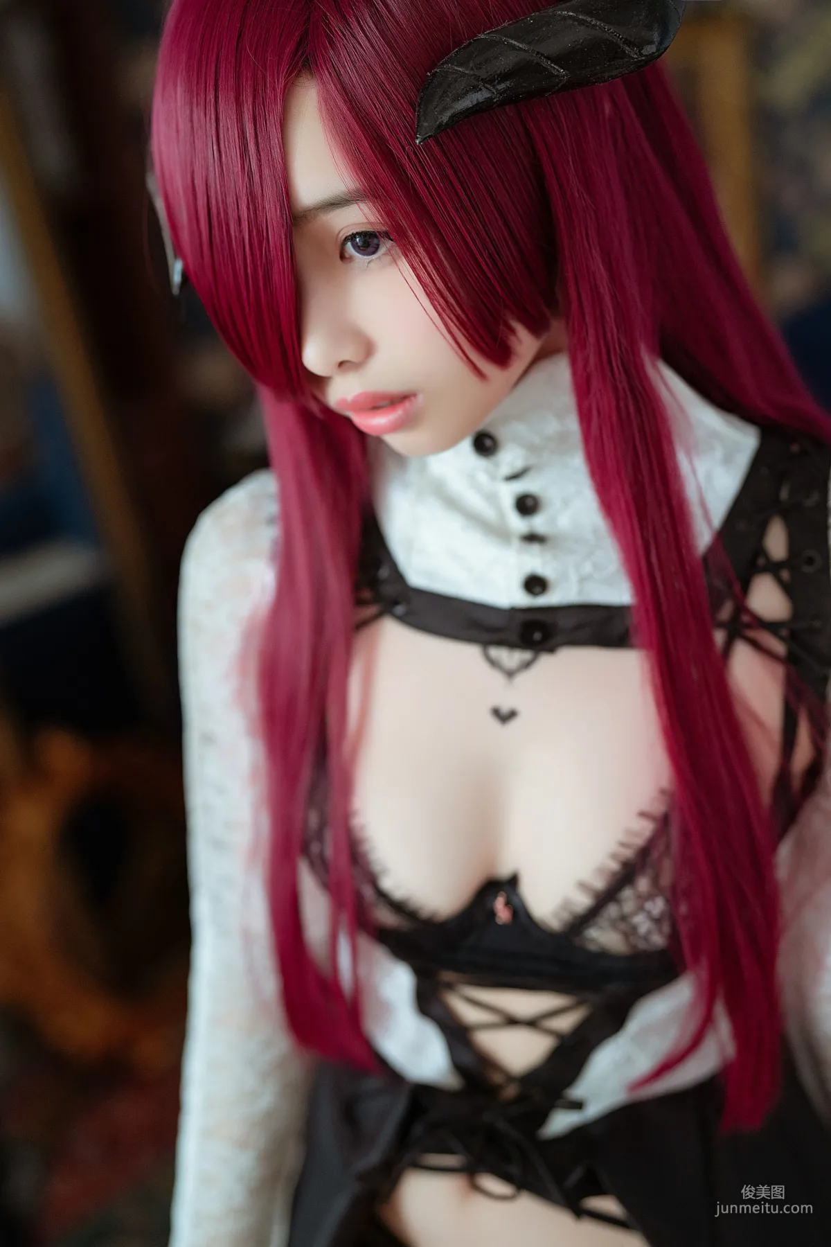 雯妹不讲道理《魅魔 the countess of devil》 [COSPLAY福利] 写真集37