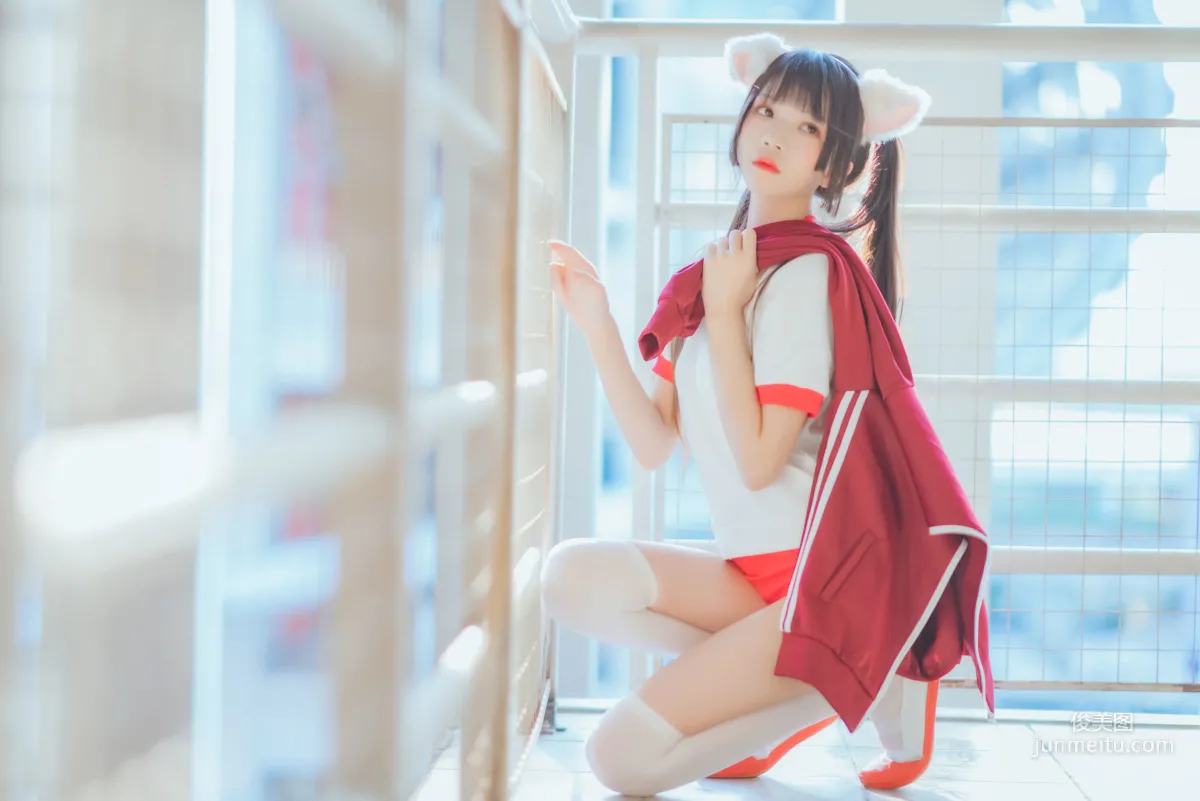 桜桃喵《红色体操服》 [COSPLAY美女] 写真集31