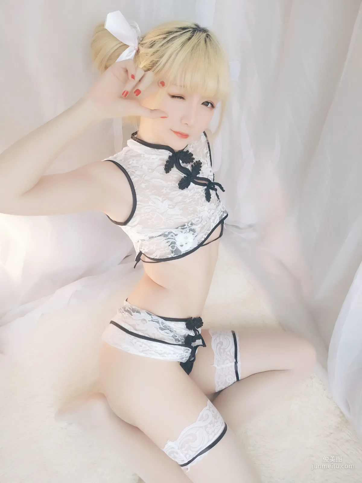 星之迟迟 《熊猫旗袍》 [福利COSPLAY] 写真集25