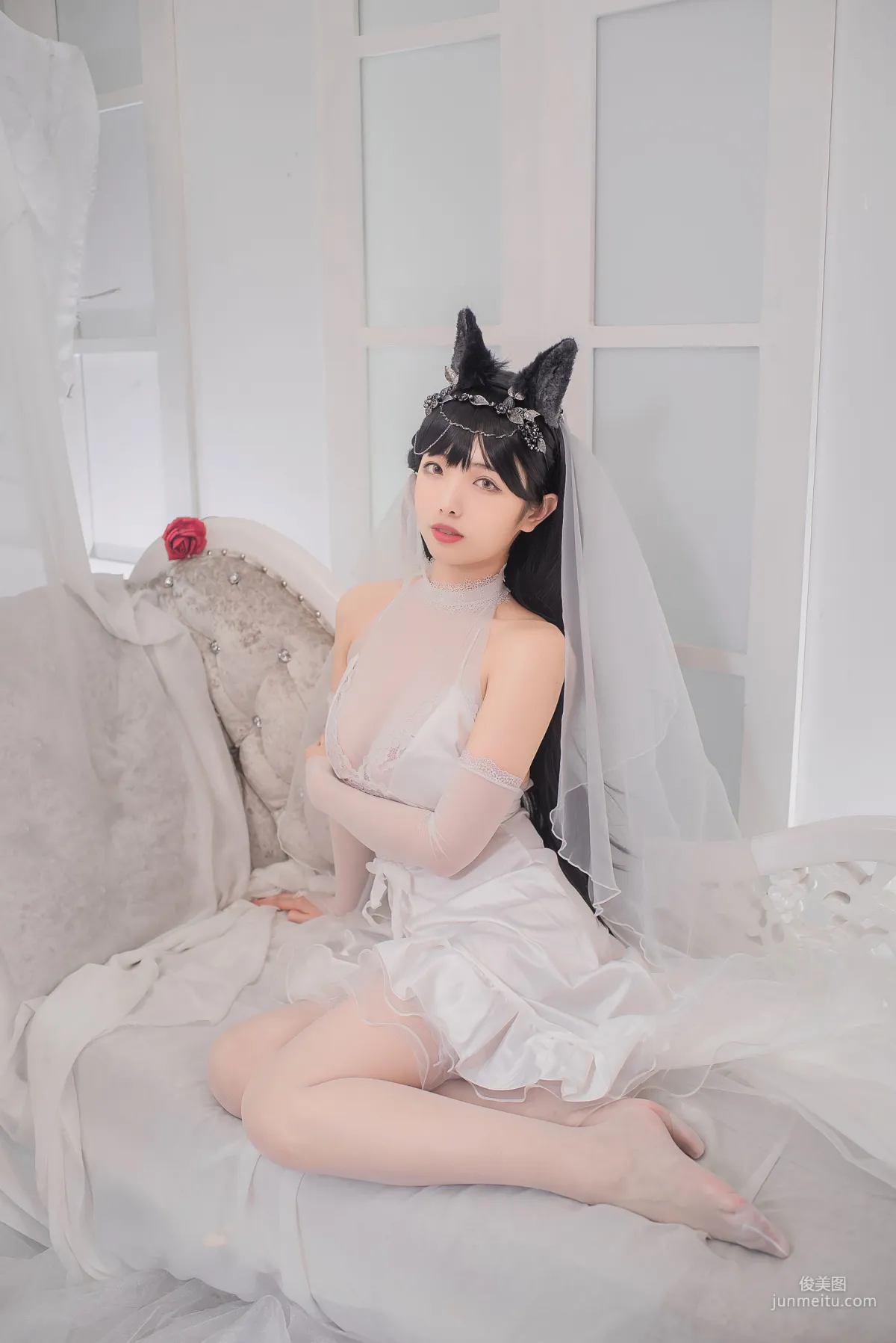 雯妹不讲道理《爱宕花嫁》  [COSPLAY福利] 写真集23