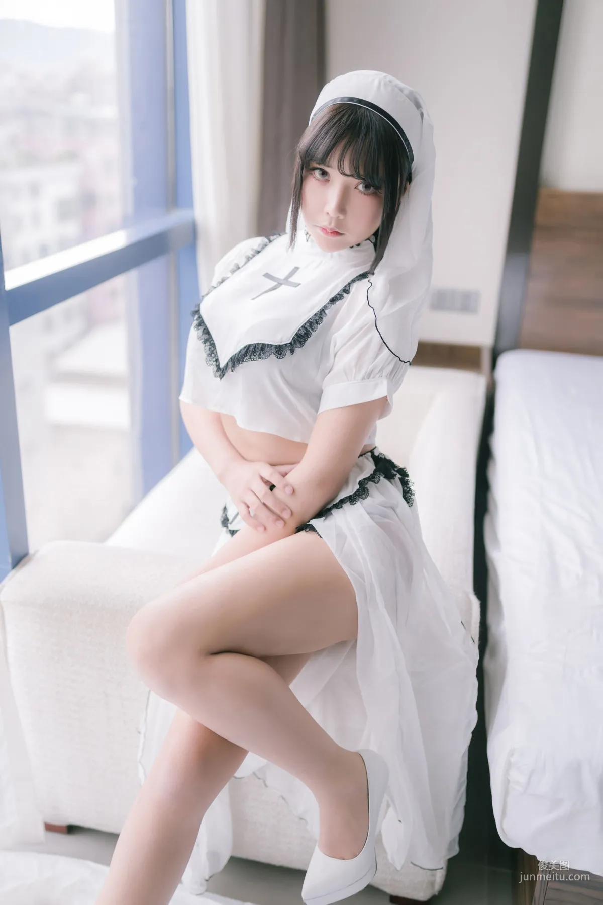 COSER抱走莫子aa《纯白修女》 [COSPLAY美女] 写真集20