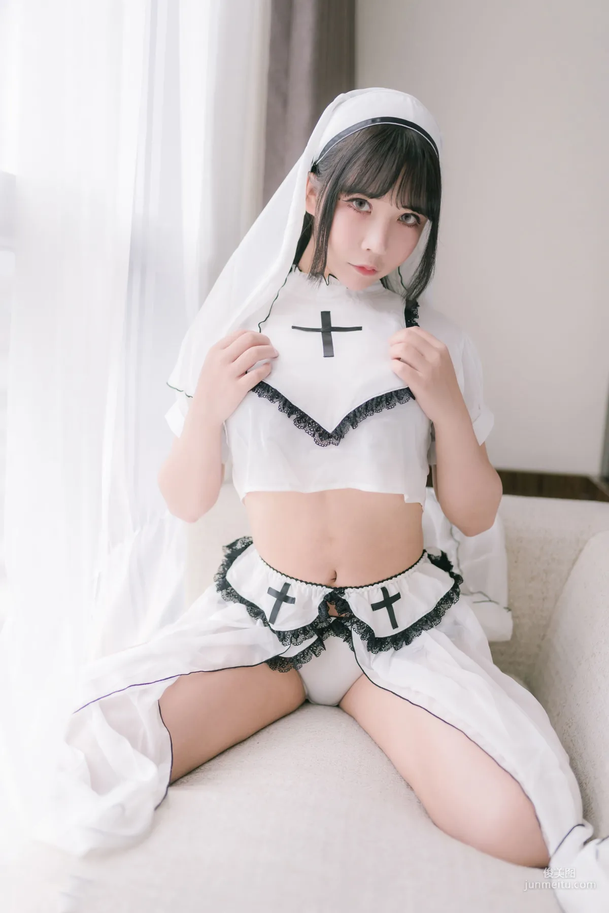 COSER抱走莫子aa《纯白修女》 [COSPLAY美女] 写真集29