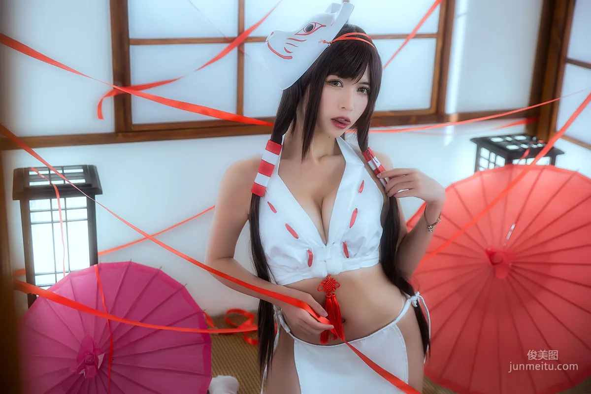 COSER鳗鱼霏儿 《巫女》 [COSPLAY福利] 写真集12