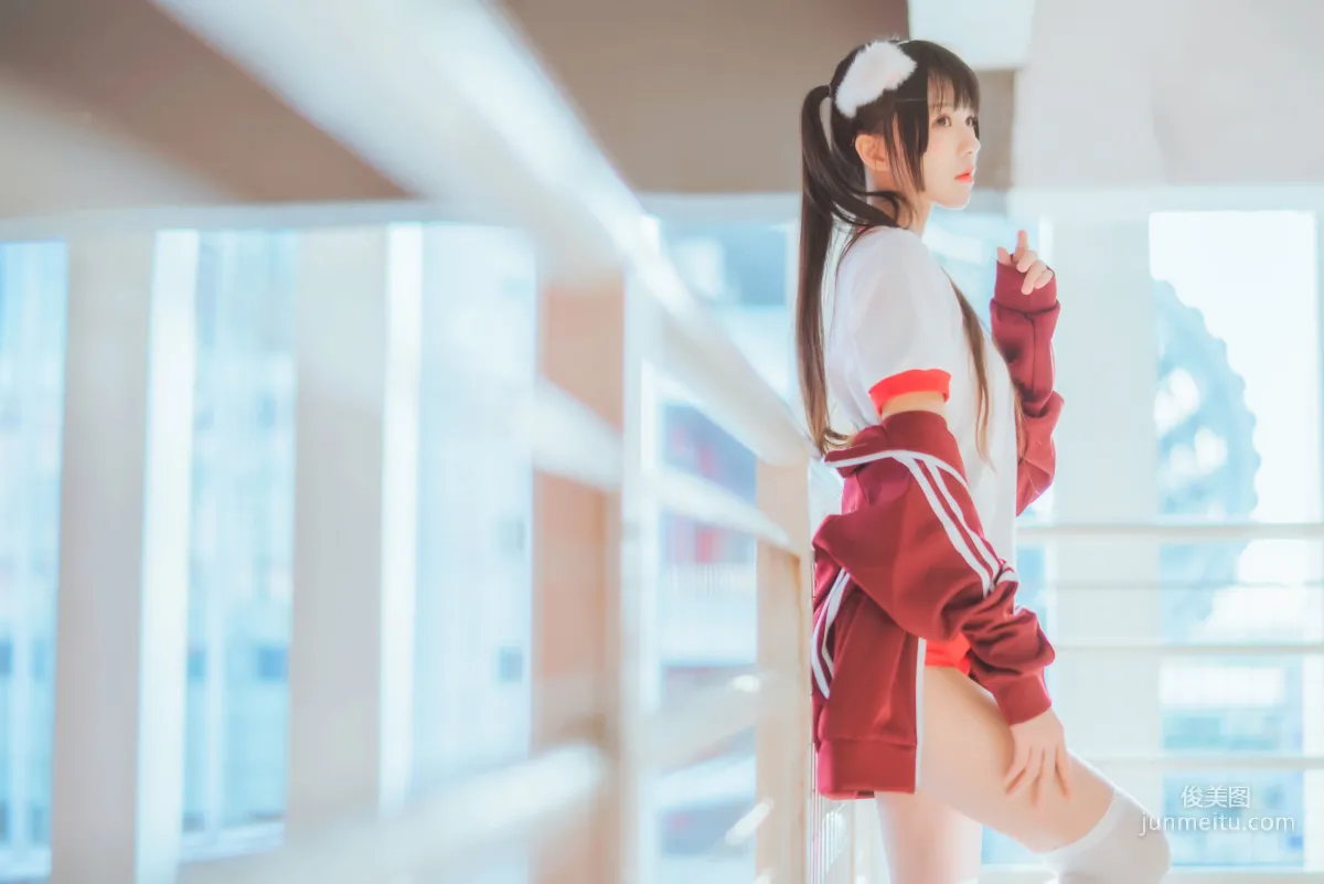 桜桃喵《红色体操服》 [COSPLAY美女] 写真集15