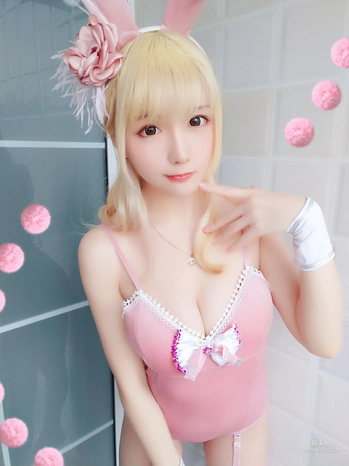 星之迟迟《粉红泡泡包》 [COSPLAY美女] 写真集30