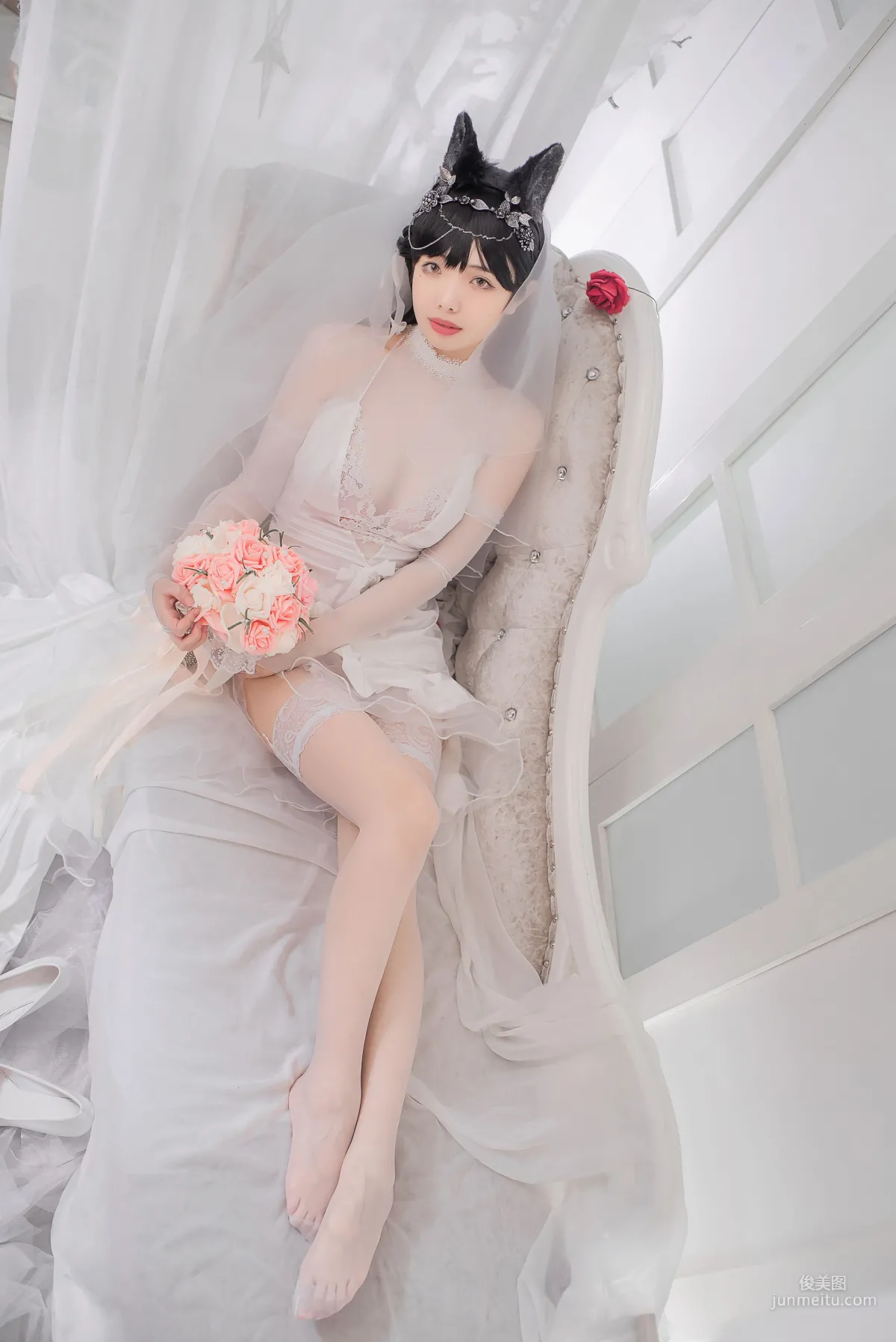 雯妹不讲道理《爱宕花嫁》  [COSPLAY福利] 写真集12