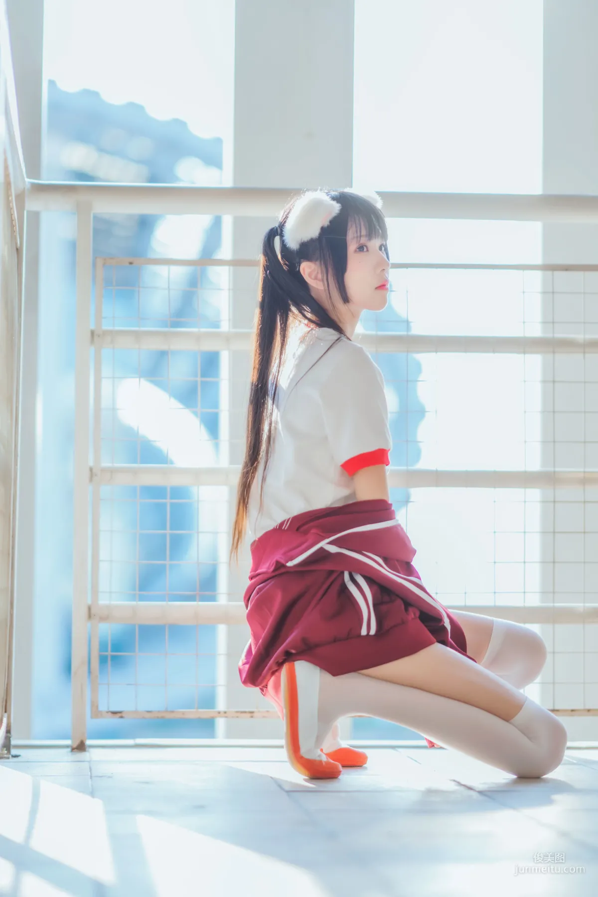 桜桃喵《红色体操服》 [COSPLAY美女] 写真集22