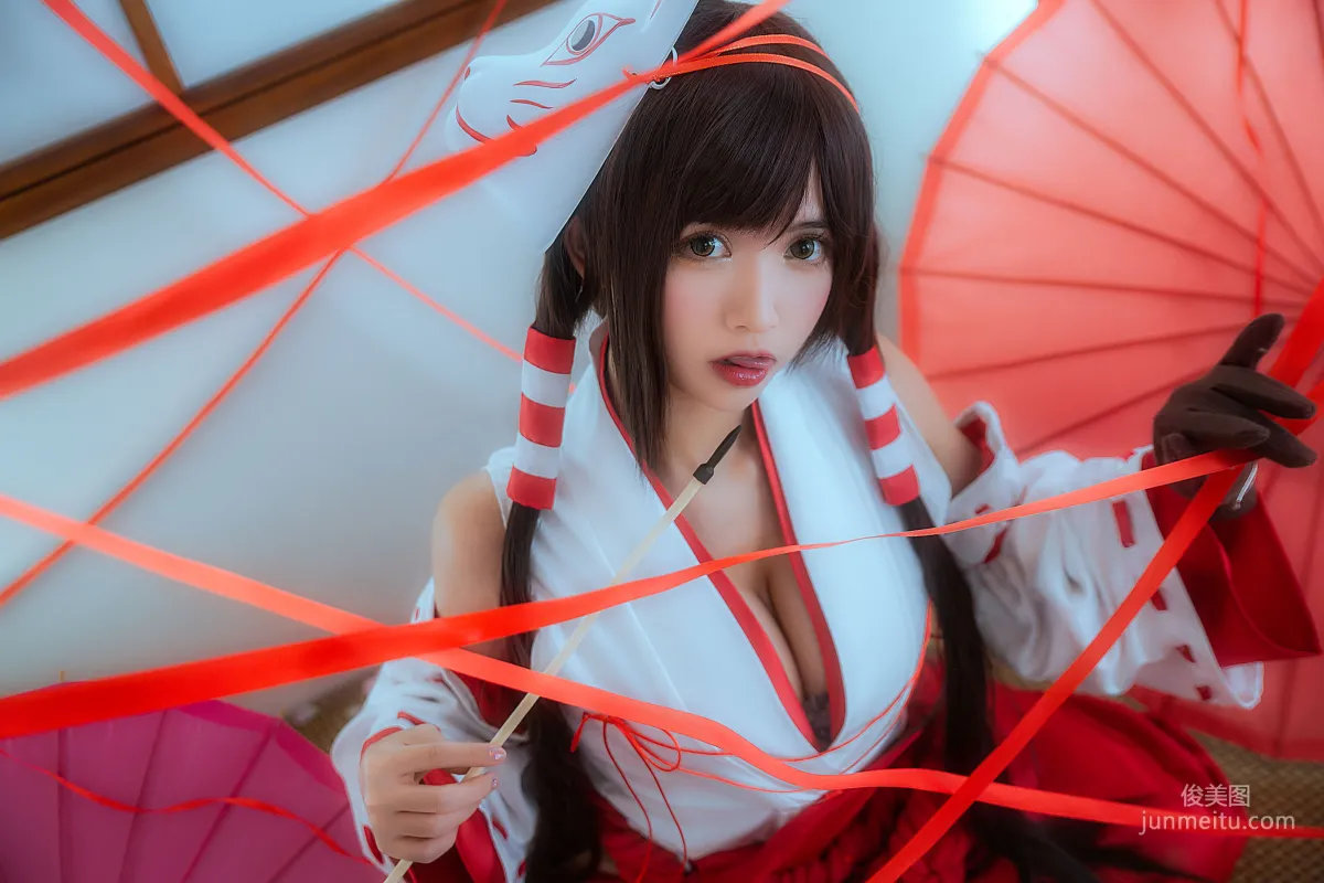 COSER鳗鱼霏儿 《巫女》 [COSPLAY福利] 写真集16