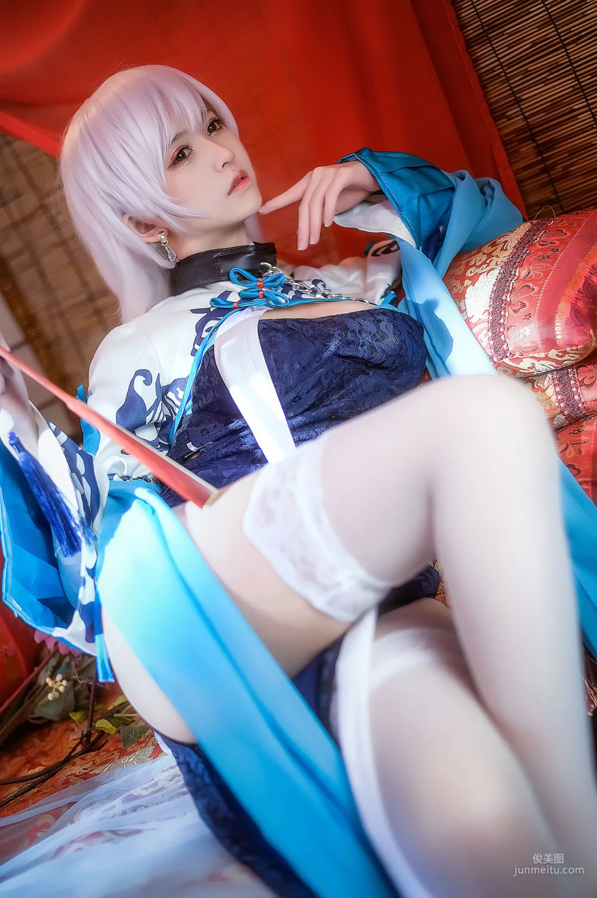 鳗鱼霏儿《碧蓝华裳 贝姐》  [COSPLAY美女] 写真集4