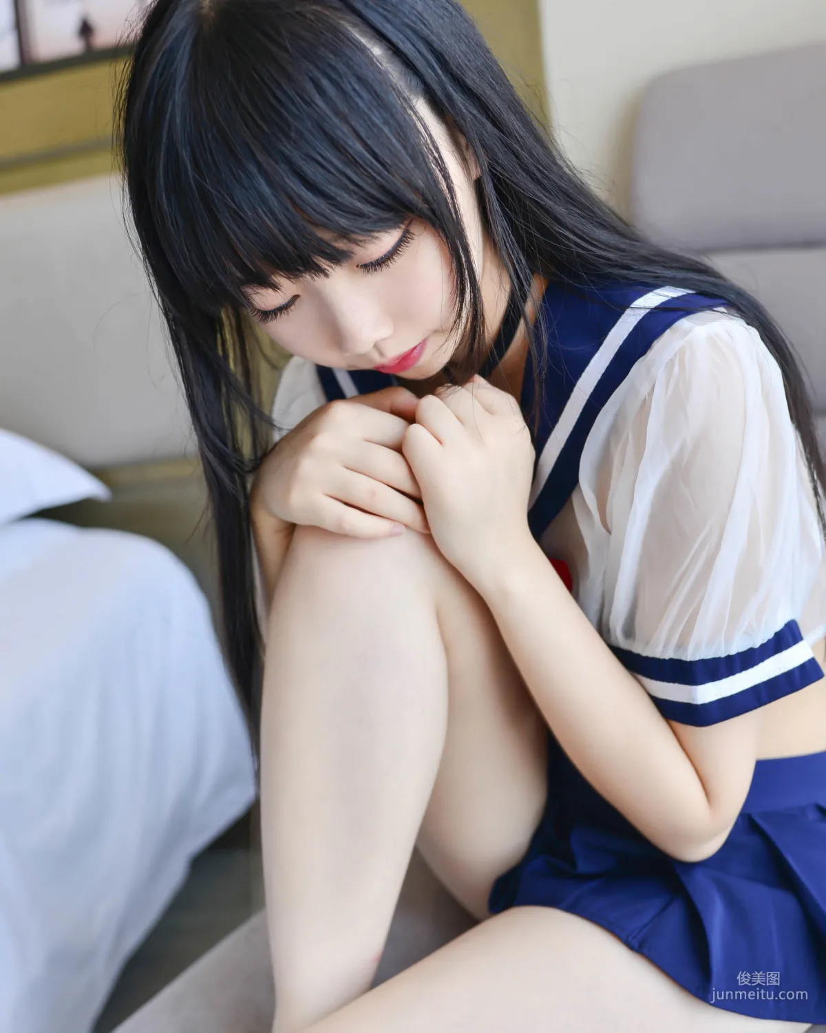 COSER雪琪SAMA 《透明JK》 [COSPLAY美女] 写真集11