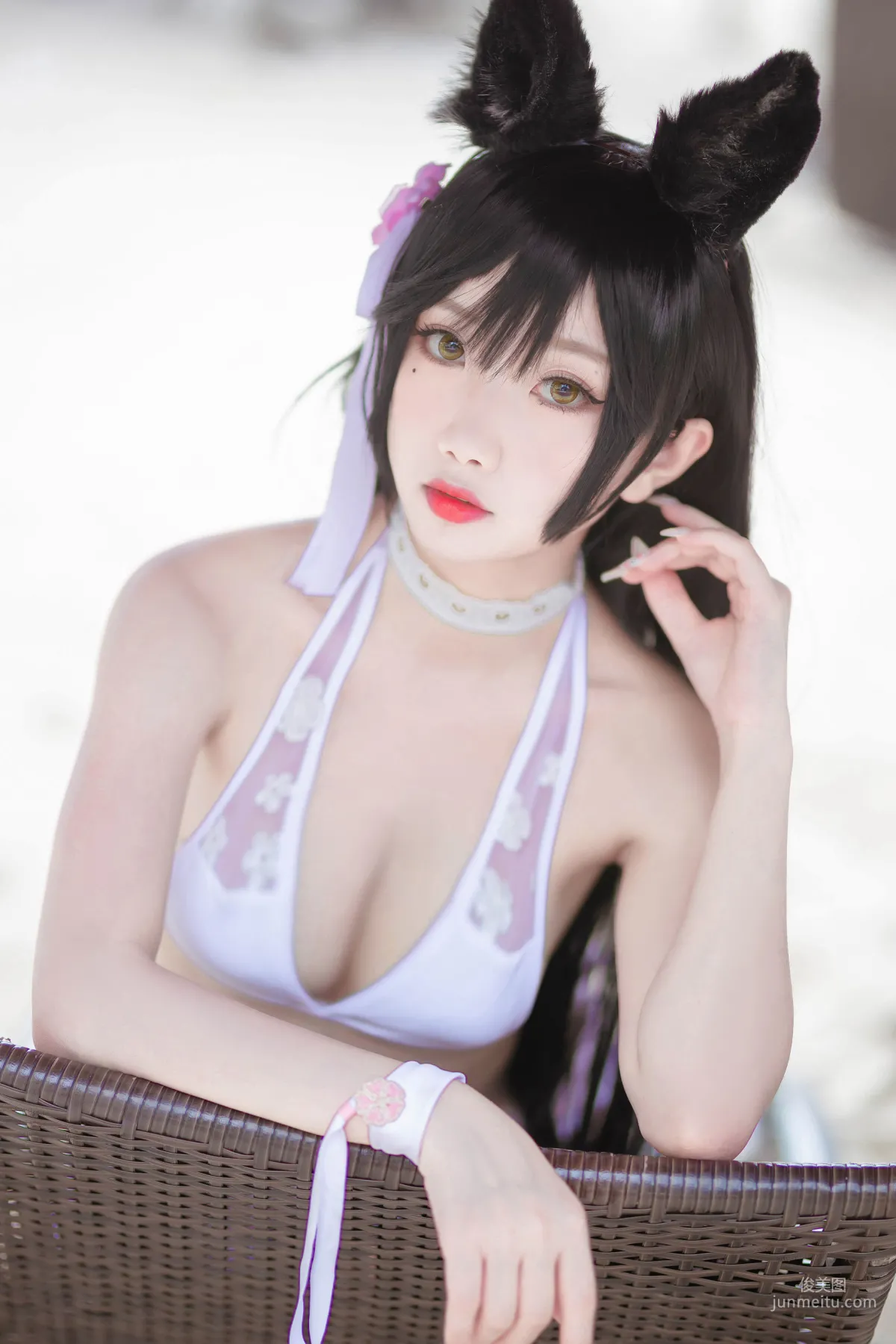 鬼畜瑶在不在w《泳装猫女外拍》 [COSPLAY福利] 写真集4