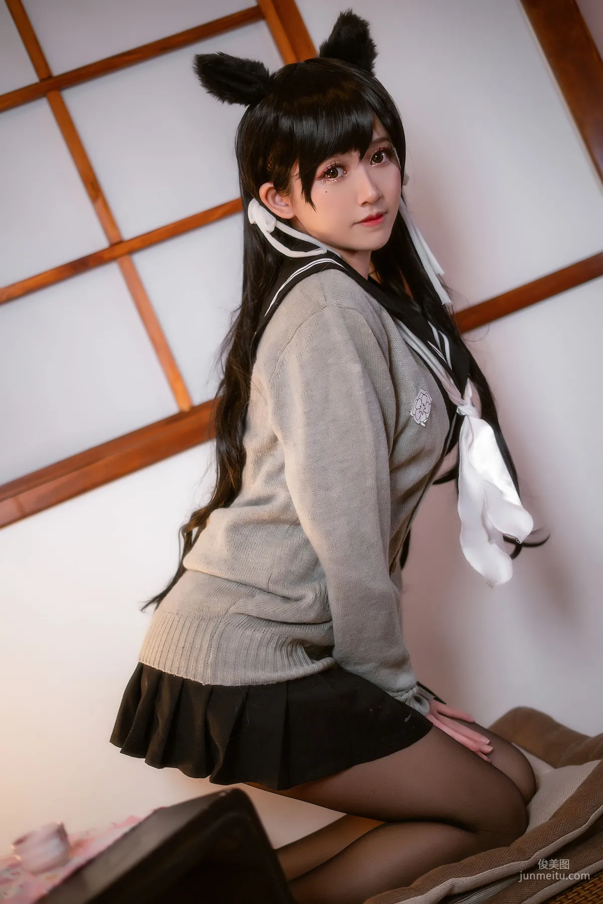 鳗鱼霏儿《碧蓝航线 校服》 [COSPLAY美女] 写真集3