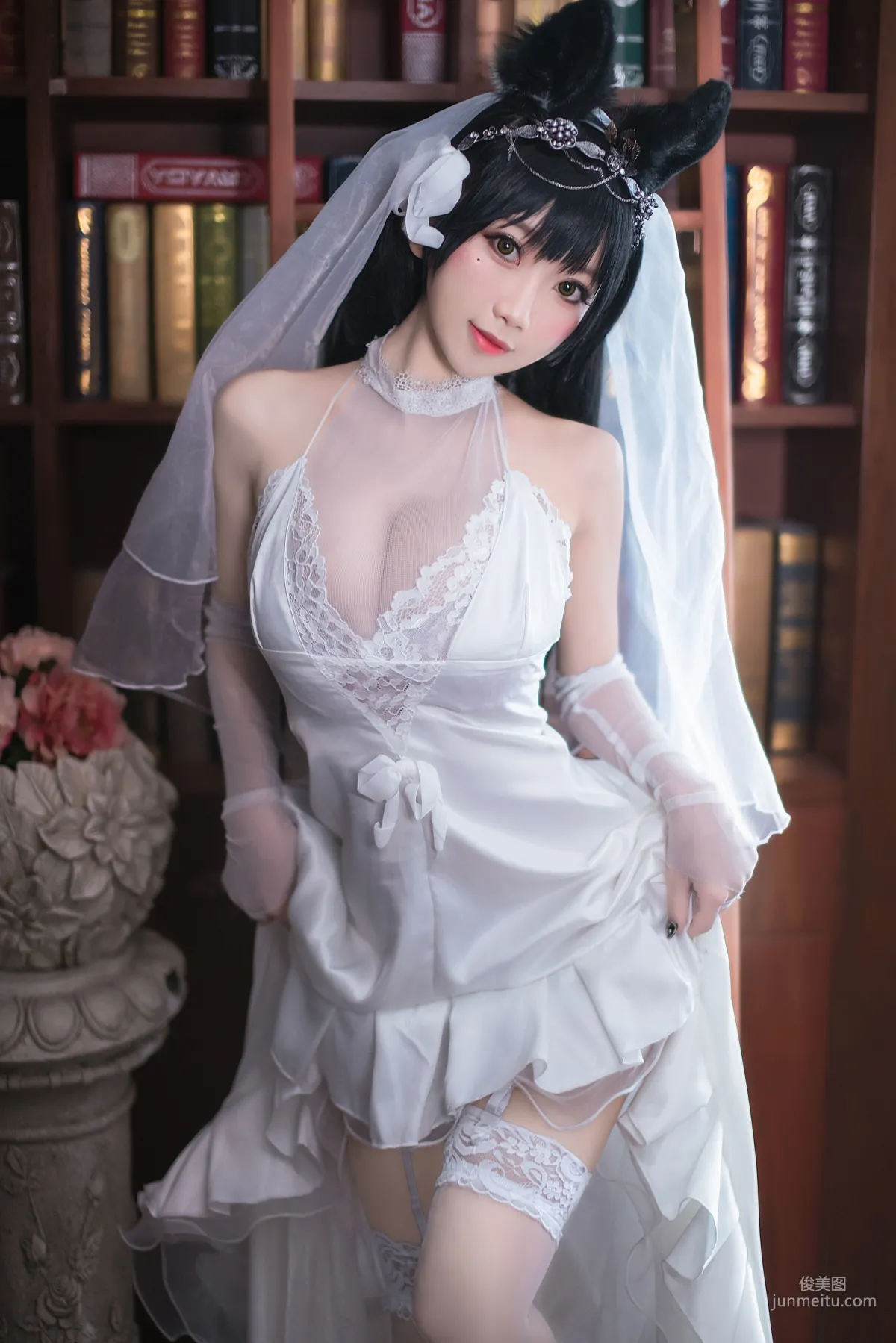 COSER鬼畜瑶《爱宕花嫁》 [COSPLAY福利] 写真集12