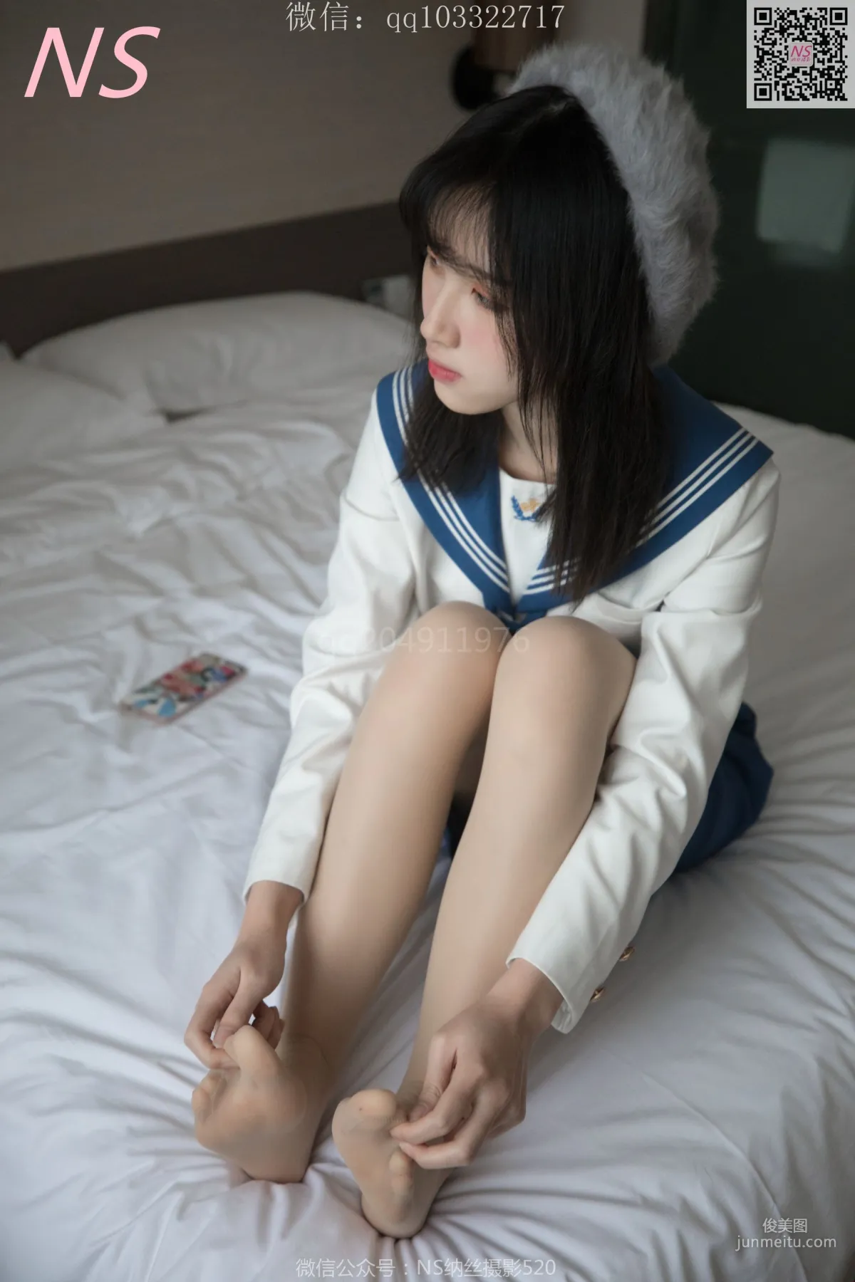 楚楚《楚楚动人的丝袜少女》 [纳丝摄影] 写真集93