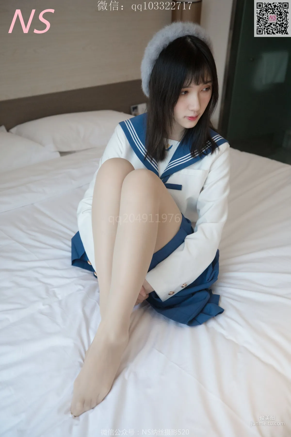 楚楚《楚楚动人的丝袜少女》 [纳丝摄影] 写真集51