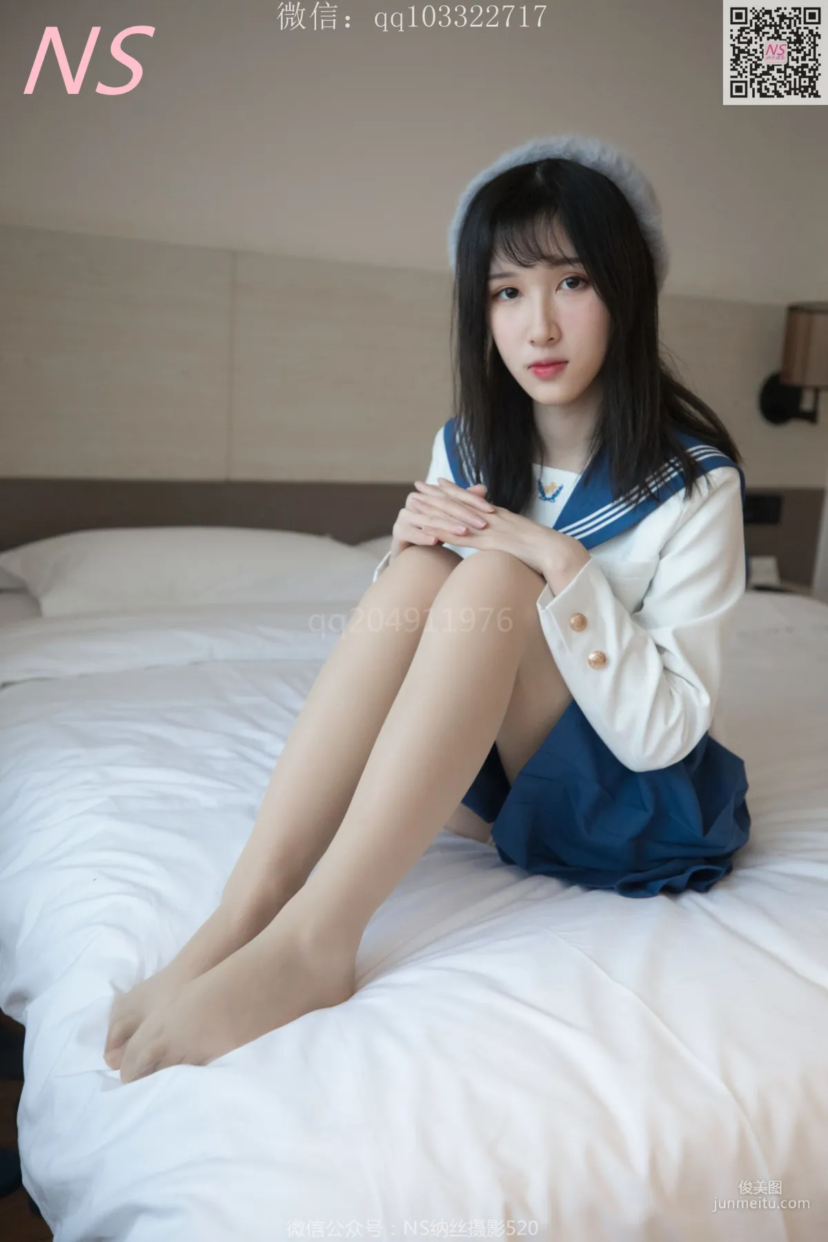 楚楚《楚楚动人的丝袜少女》 [纳丝摄影] 写真集48