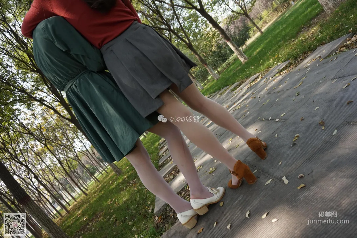 鱼鱼&茹茹《公园小路》 [丝意SIEE] No.012 写真集59