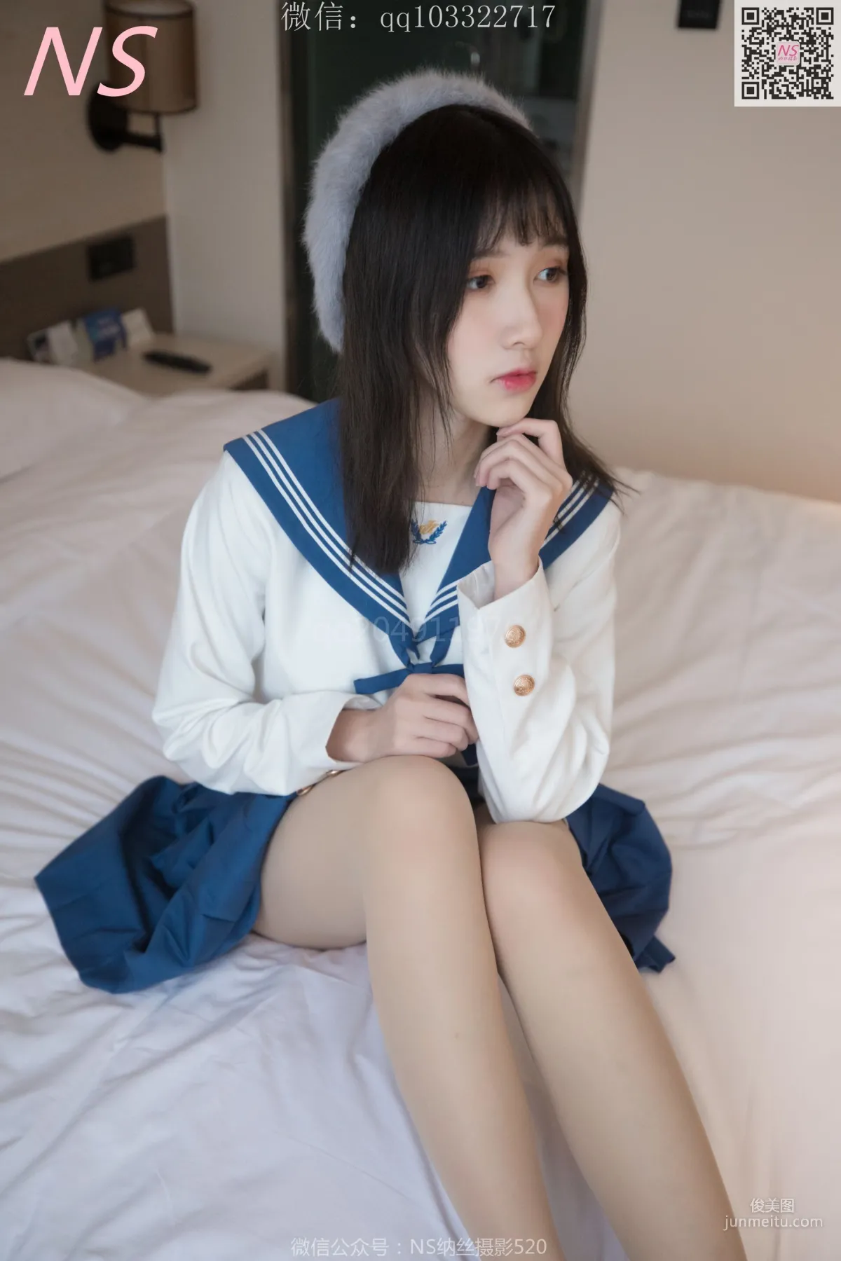 楚楚《楚楚动人的丝袜少女》 [纳丝摄影] 写真集44