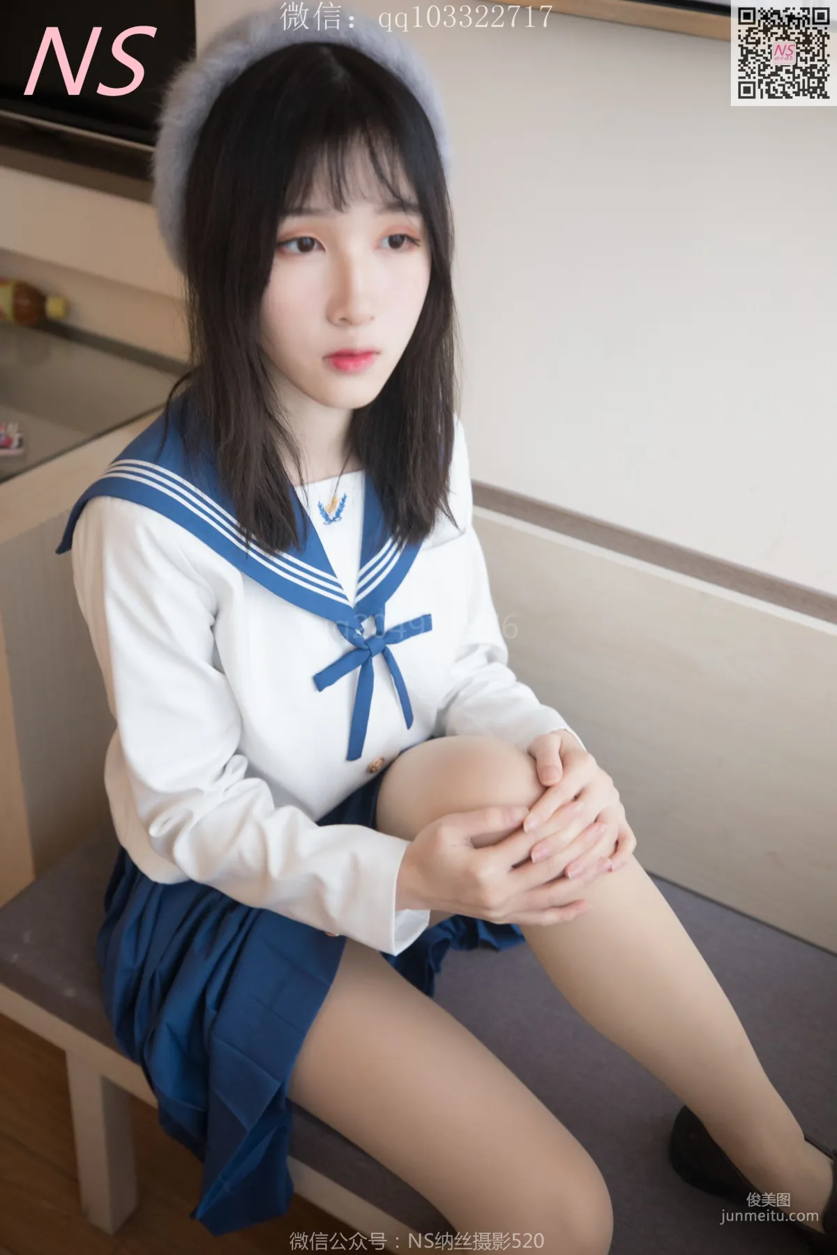 楚楚《楚楚动人的丝袜少女》 [纳丝摄影] 写真集18