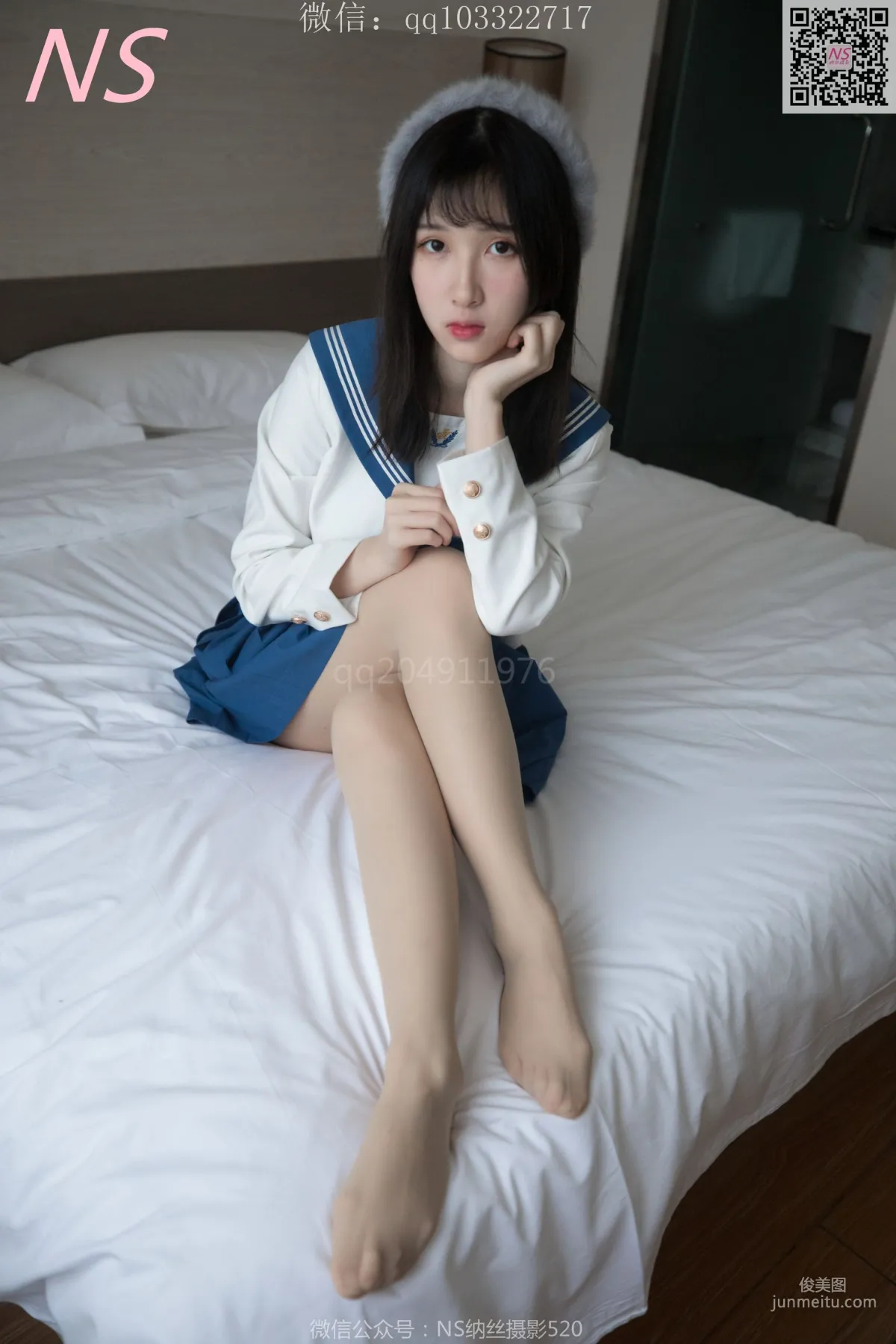 楚楚《楚楚动人的丝袜少女》 [纳丝摄影] 写真集70