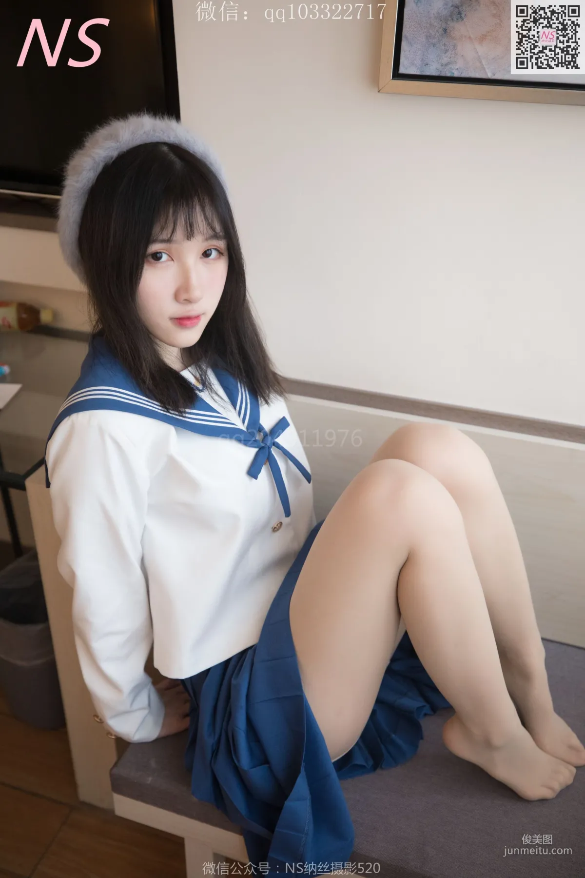 楚楚《楚楚动人的丝袜少女》 [纳丝摄影] 写真集29