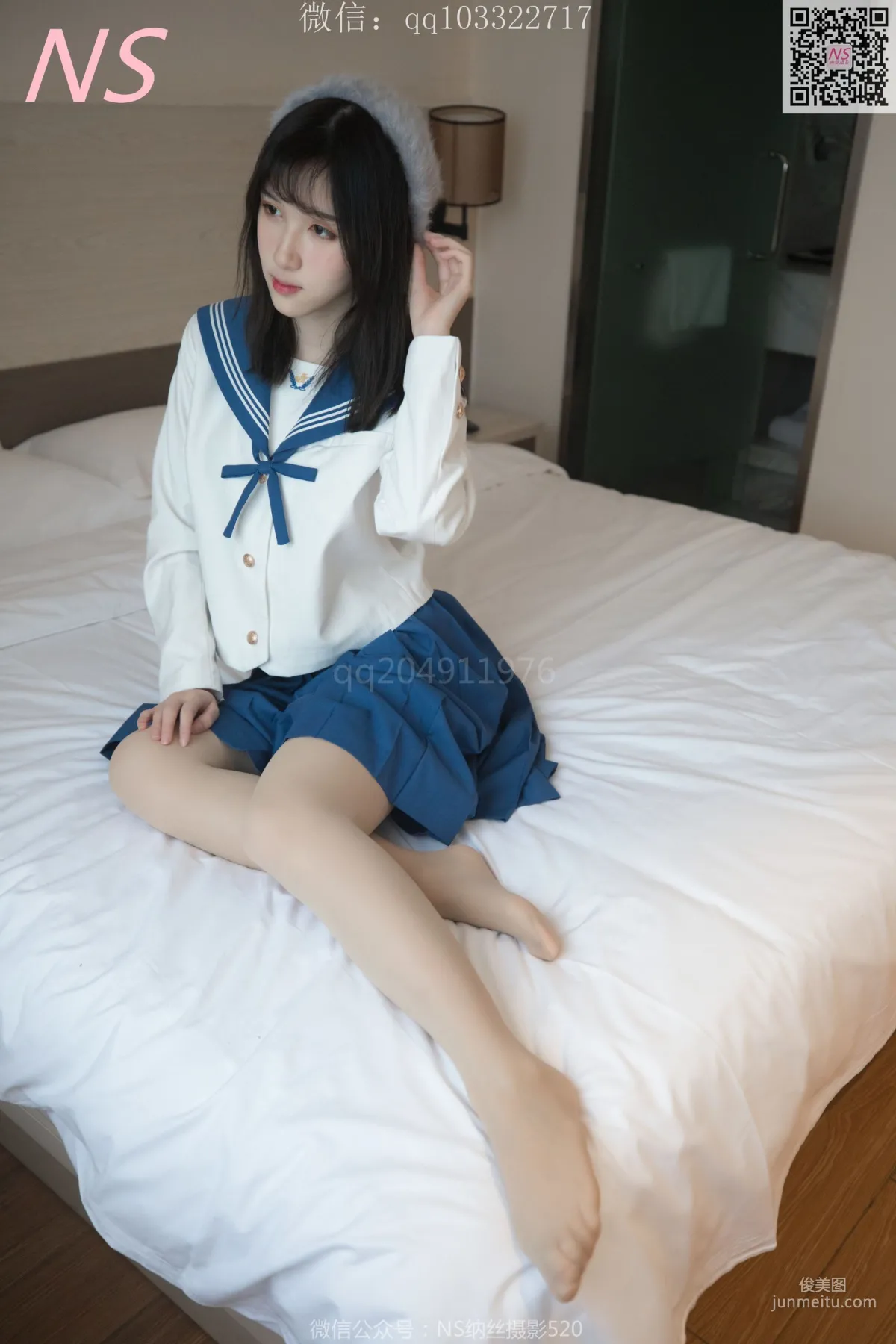 楚楚《楚楚动人的丝袜少女》 [纳丝摄影] 写真集61