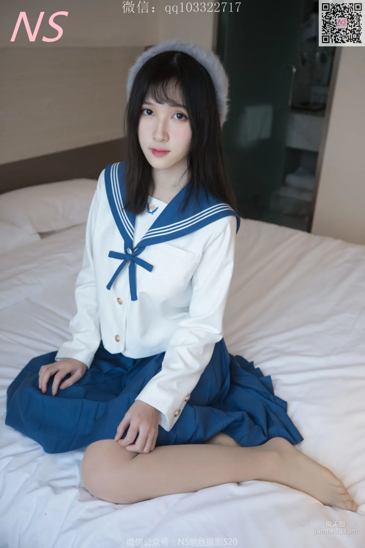 楚楚《楚楚动人的丝袜少女》 [纳丝摄影] 写真集39