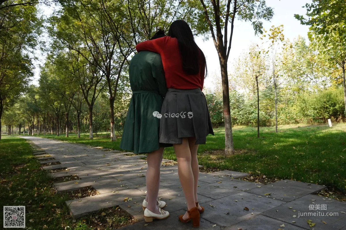 鱼鱼&茹茹《公园小路》 [丝意SIEE] No.012 写真集30