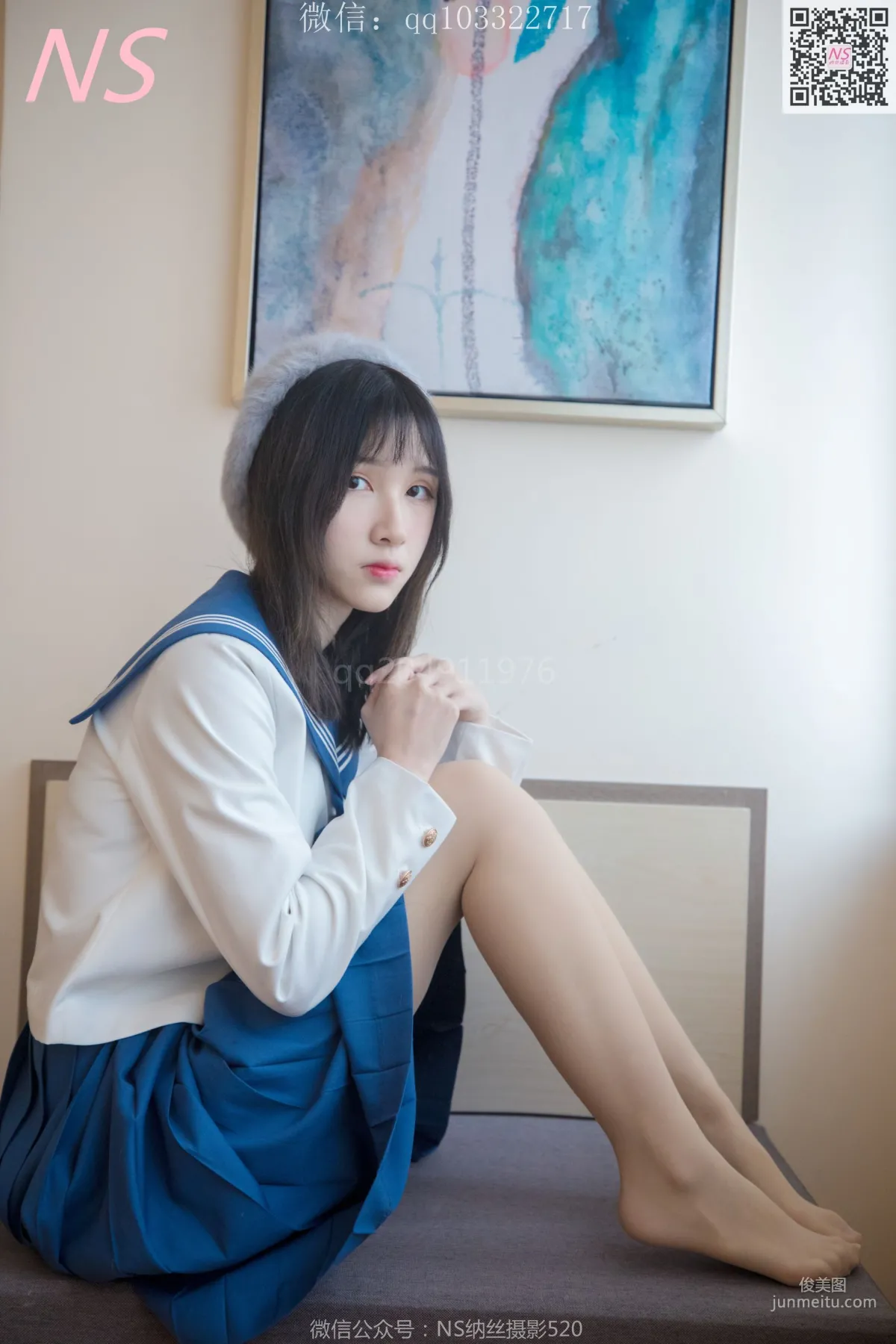 楚楚《楚楚动人的丝袜少女》 [纳丝摄影] 写真集20