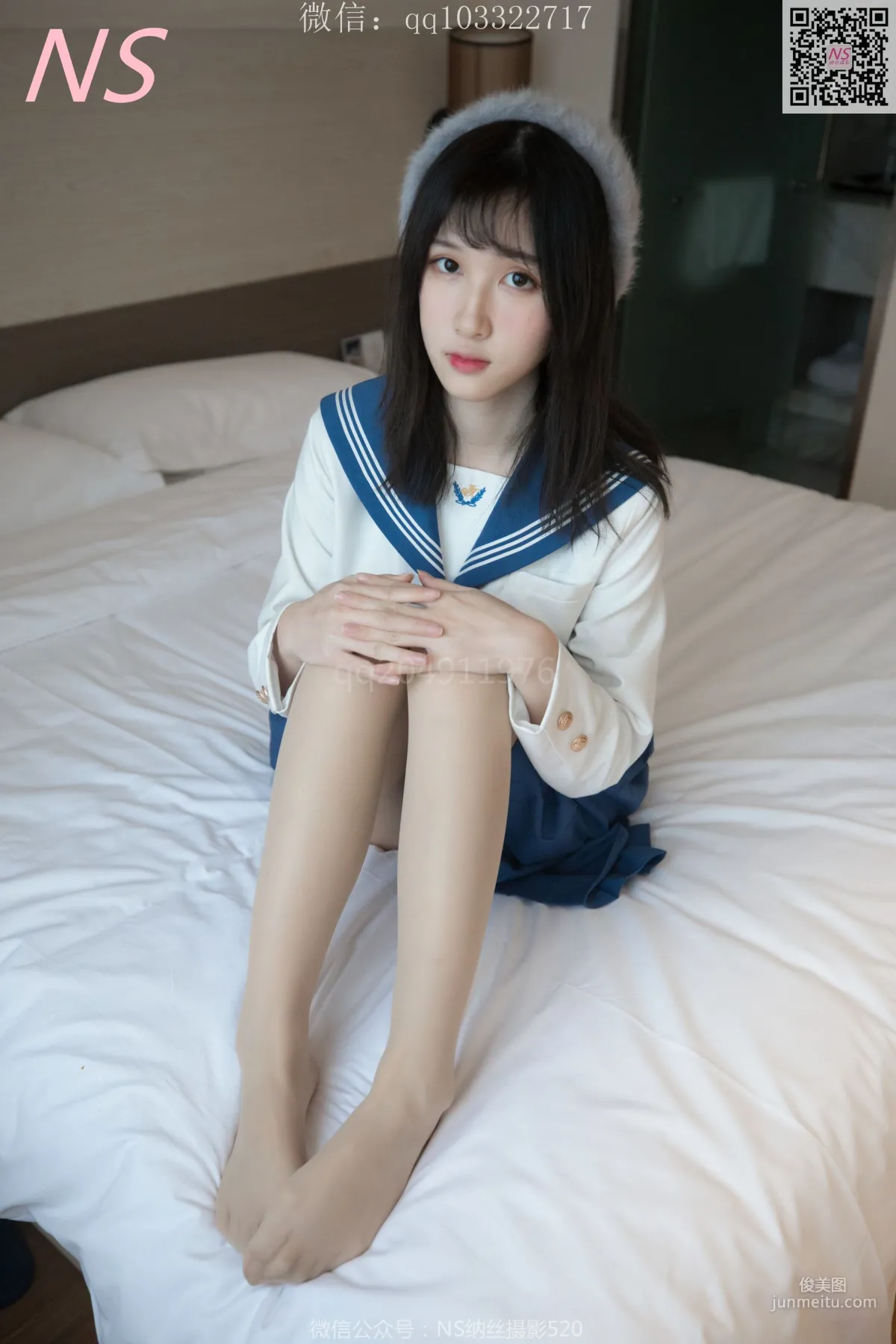 楚楚《楚楚动人的丝袜少女》 [纳丝摄影] 写真集47