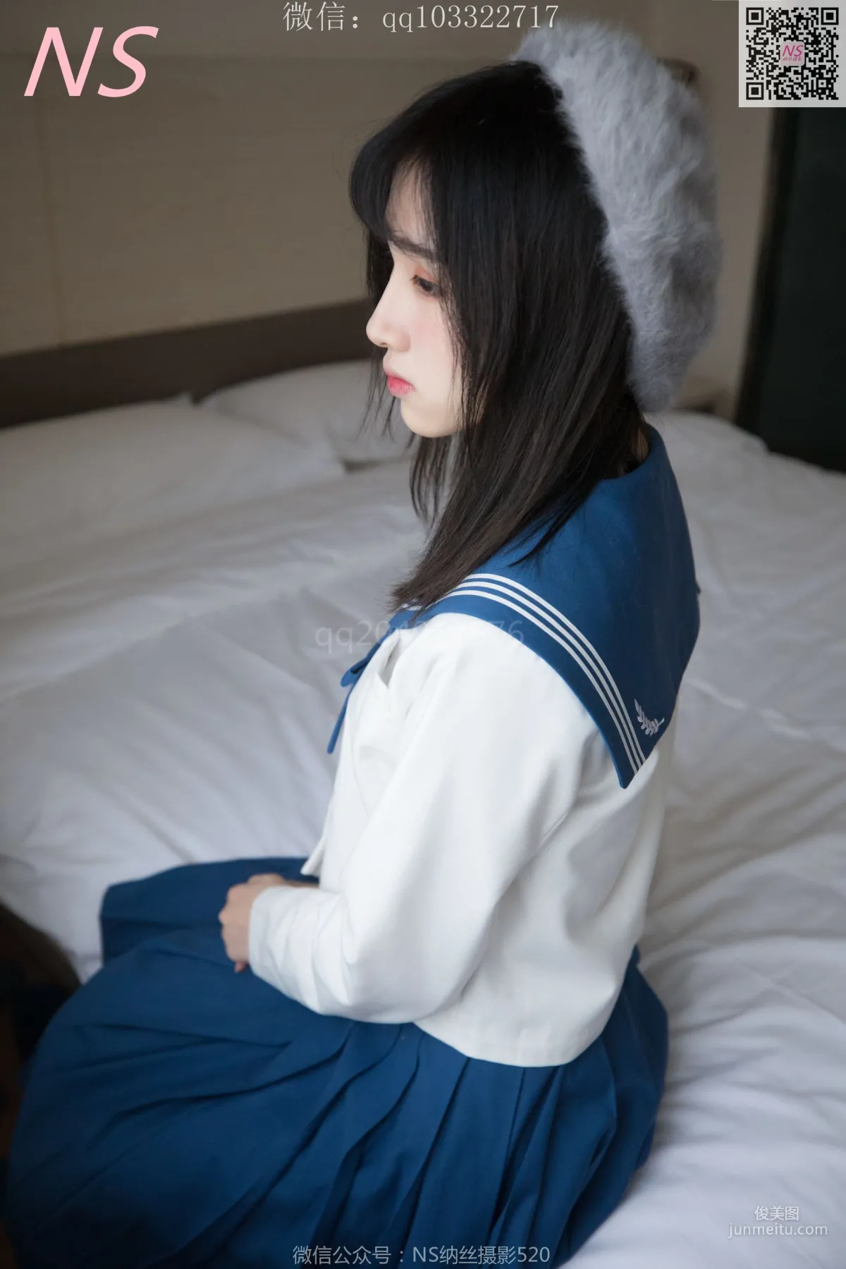 楚楚《楚楚动人的丝袜少女》 [纳丝摄影] 写真集81