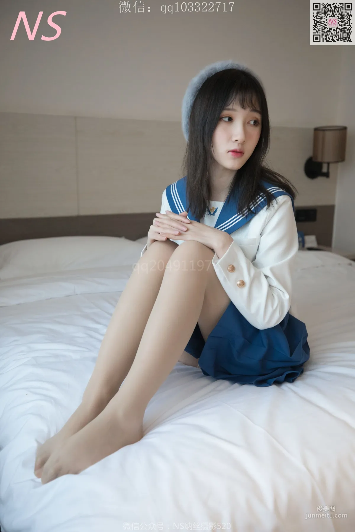 楚楚《楚楚动人的丝袜少女》 [纳丝摄影] 写真集49