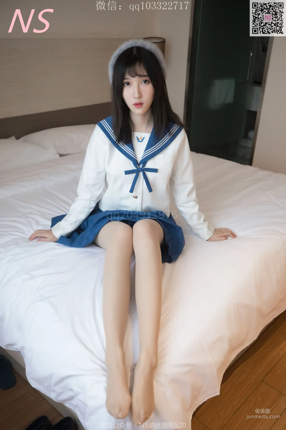 楚楚《楚楚动人的丝袜少女》 [纳丝摄影] 写真集42