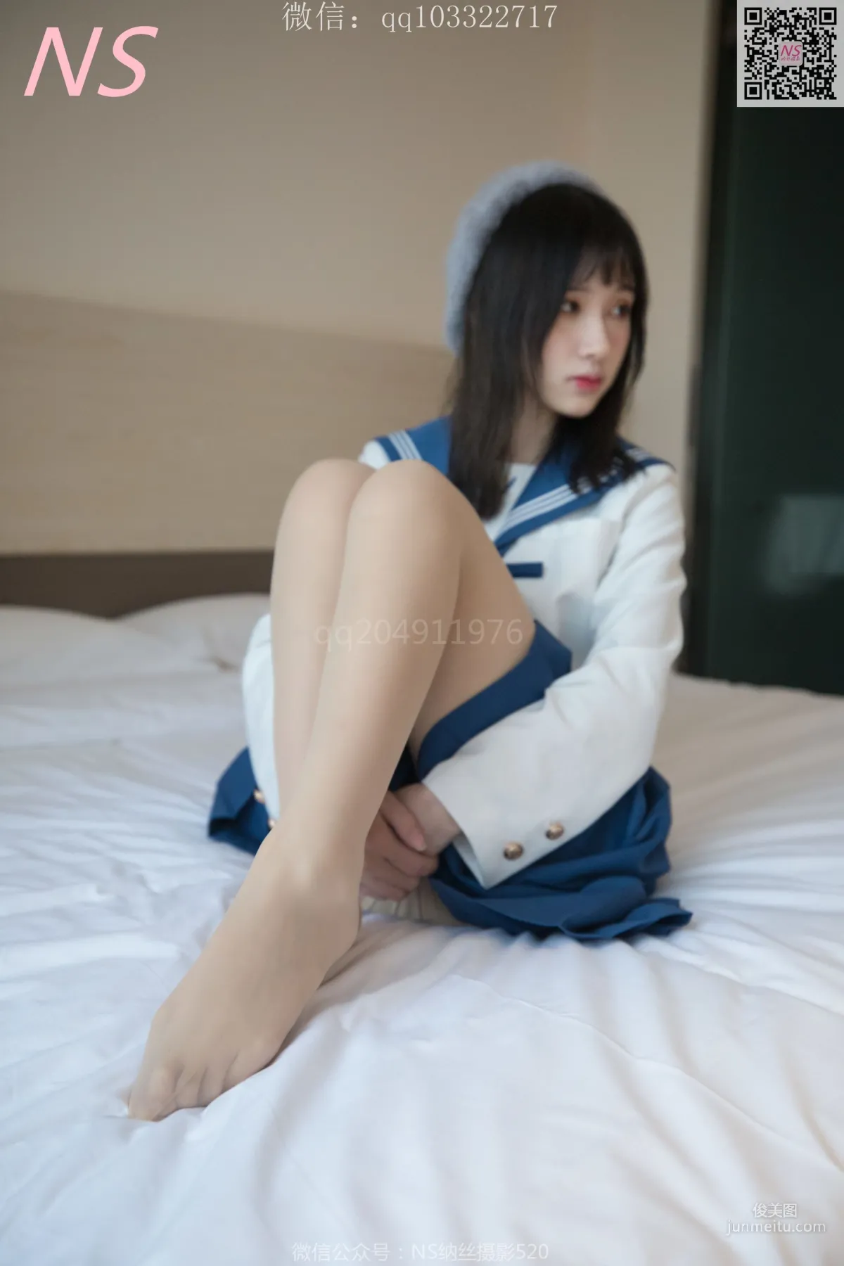 楚楚《楚楚动人的丝袜少女》 [纳丝摄影] 写真集53