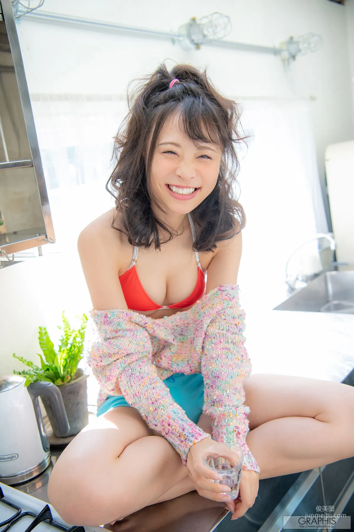 吉岡ひより(吉冈日和) Hiyori Yoshioka [Graphis] First Gravure 初脱ぎ娘 No.168 写真集49