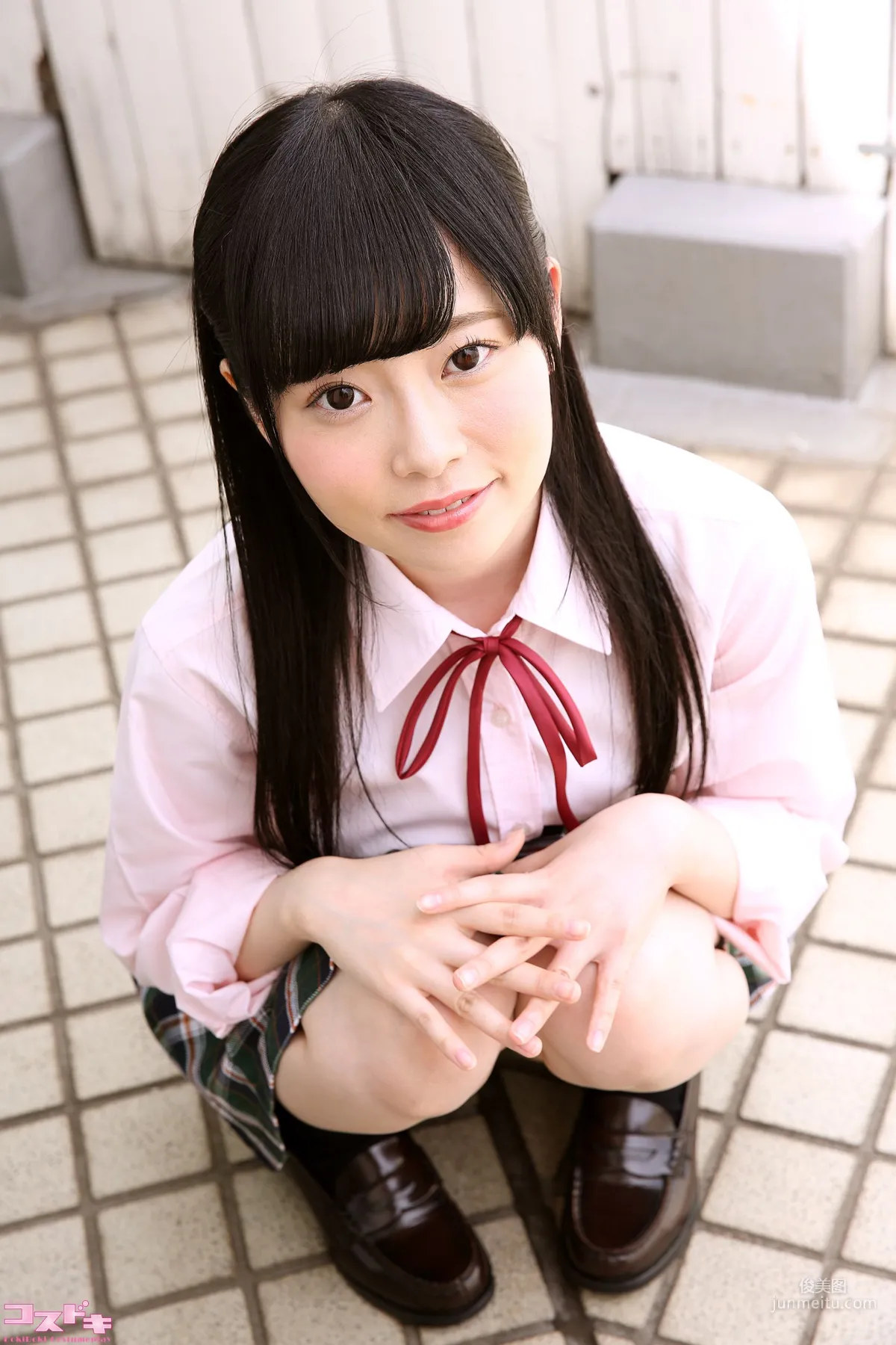 [Cosdoki] Tae Kurumi 胡桃たえ kurumitae_pic_seifuku1+2 写真集39