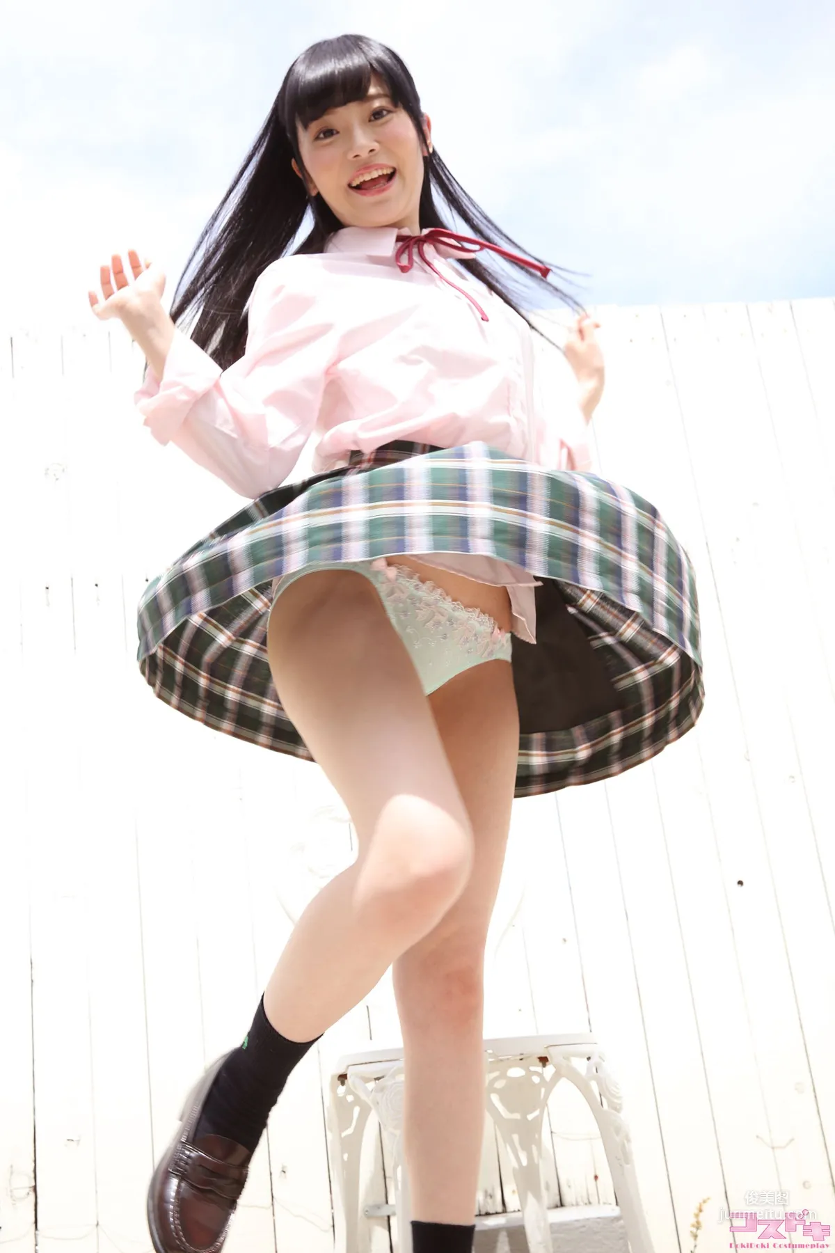 [Cosdoki] Tae Kurumi 胡桃たえ kurumitae_pic_seifuku1+2 写真集26