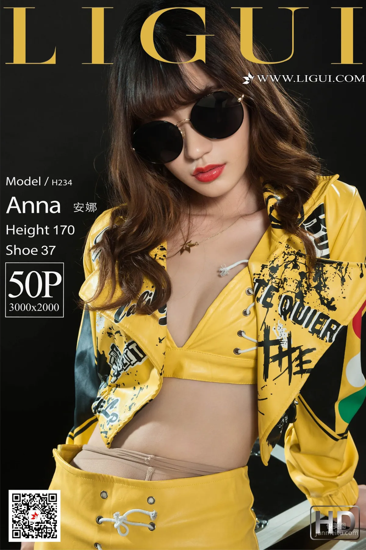 Model 安娜《致敬迈克尔杰克逊》 [丽柜Ligui] 写真集1