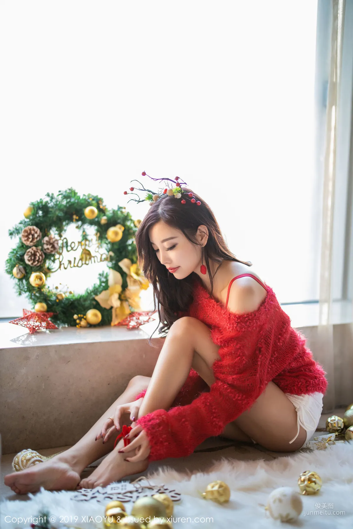 杨晨晨sugar《圣诞女神》 [语画界XIAOYU] Vol.221 写真集32