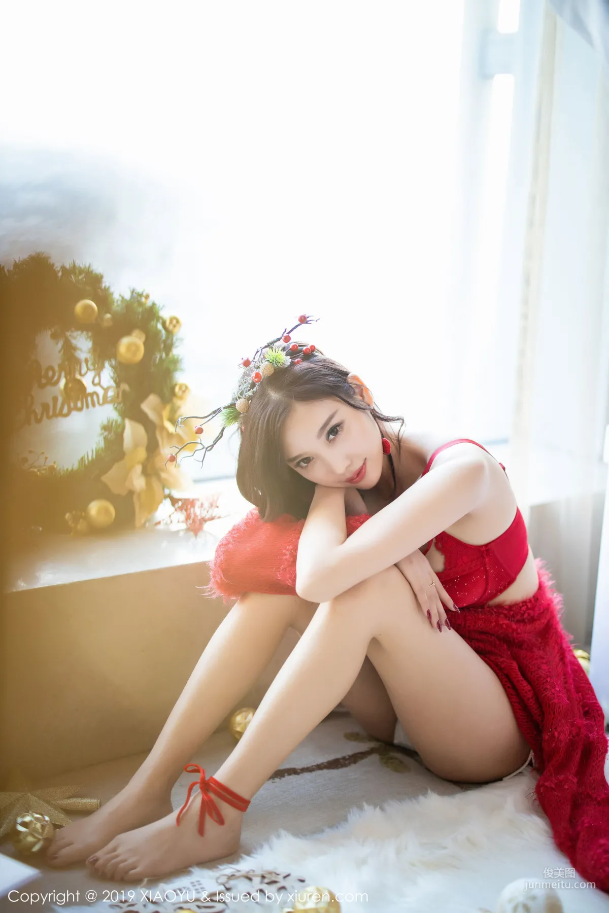 杨晨晨sugar《圣诞女神》 [语画界XIAOYU] Vol.221 写真集38