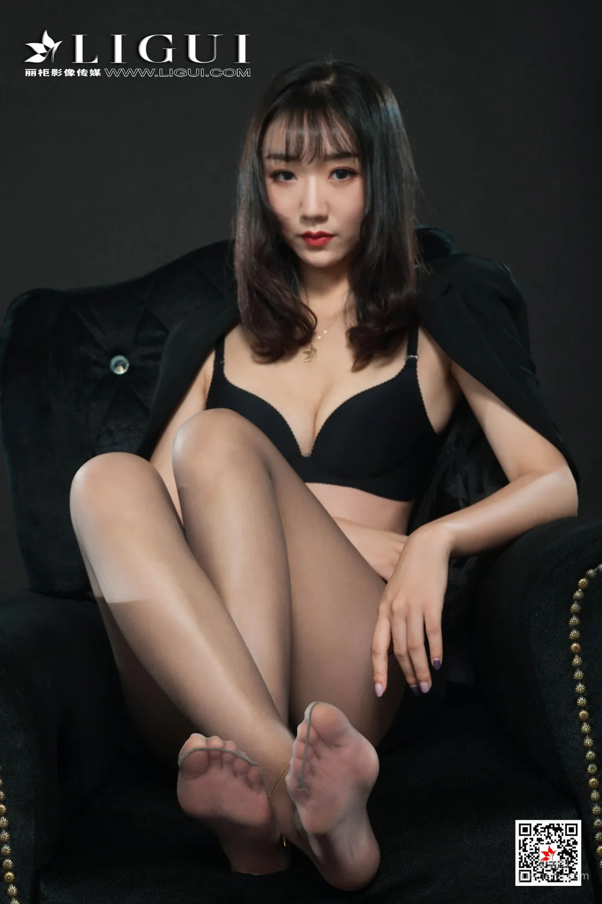 Model 小涵《肉丝高跟美腿OL》 [丽柜LIGUI] 网络丽人 写真集12