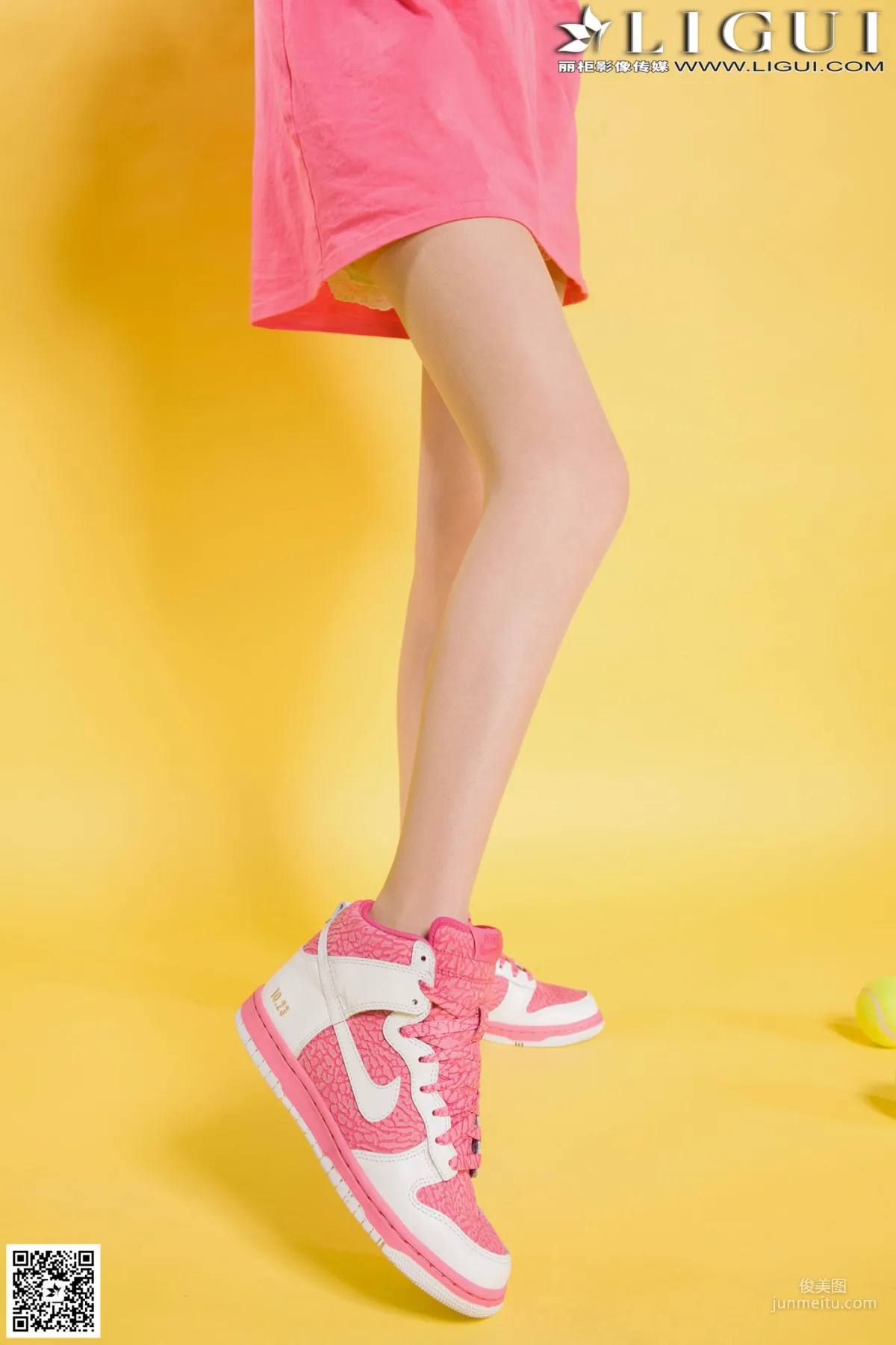 [丽柜LiGui] Model 允儿《篮球少女羽毛球运动系列》美腿玉足写真图片6